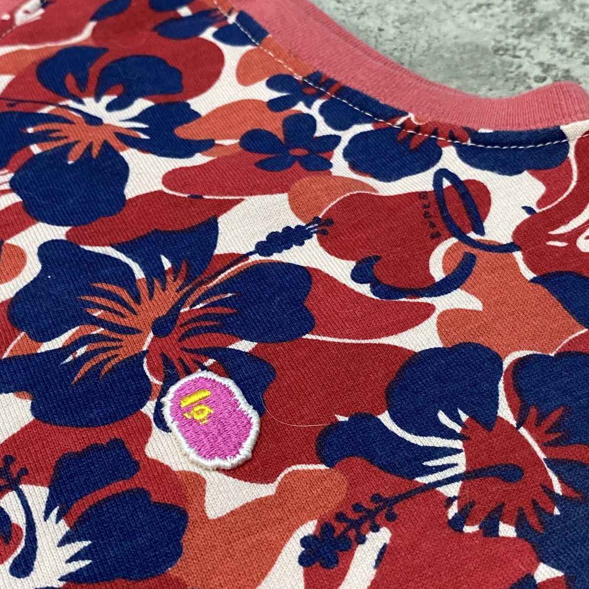 Bape Bape Floral Camo Tank Top Ladies Size S / US 4 / IT 40 - 2 Thumbnail