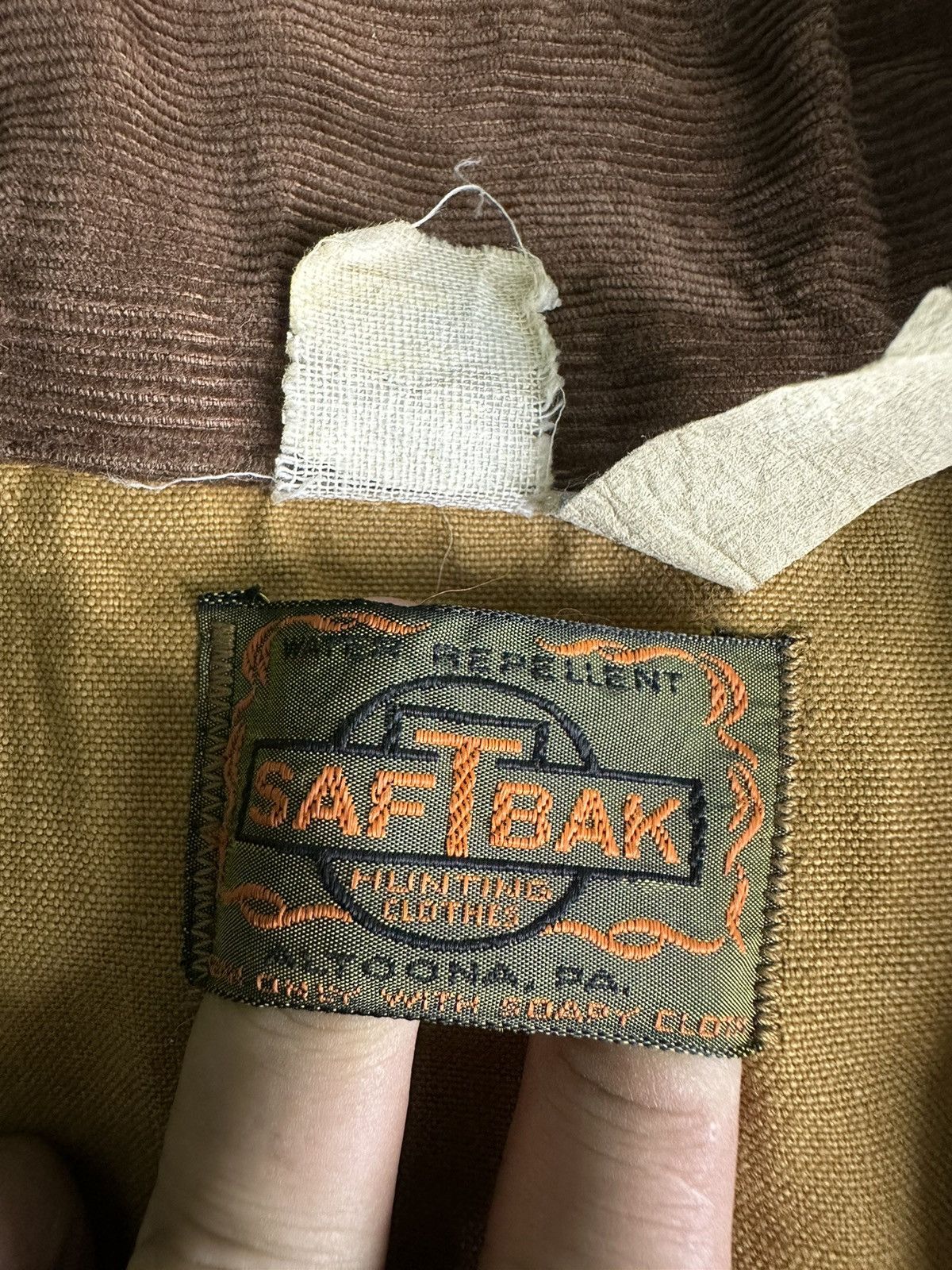 SafTbak × Vintage Vintage Saftbak Worker Tactical Hunting Jacket Size US L / EU 52-54 / 3 - 18 Thumbnail