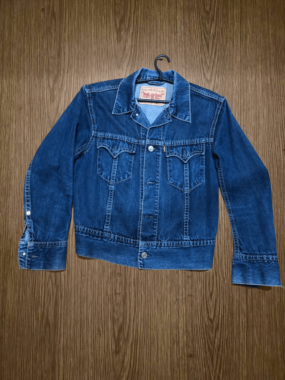 Levi's Levis jacket denim jacket Size US L / EU 52-54 / 3 - 1 Thumbnail