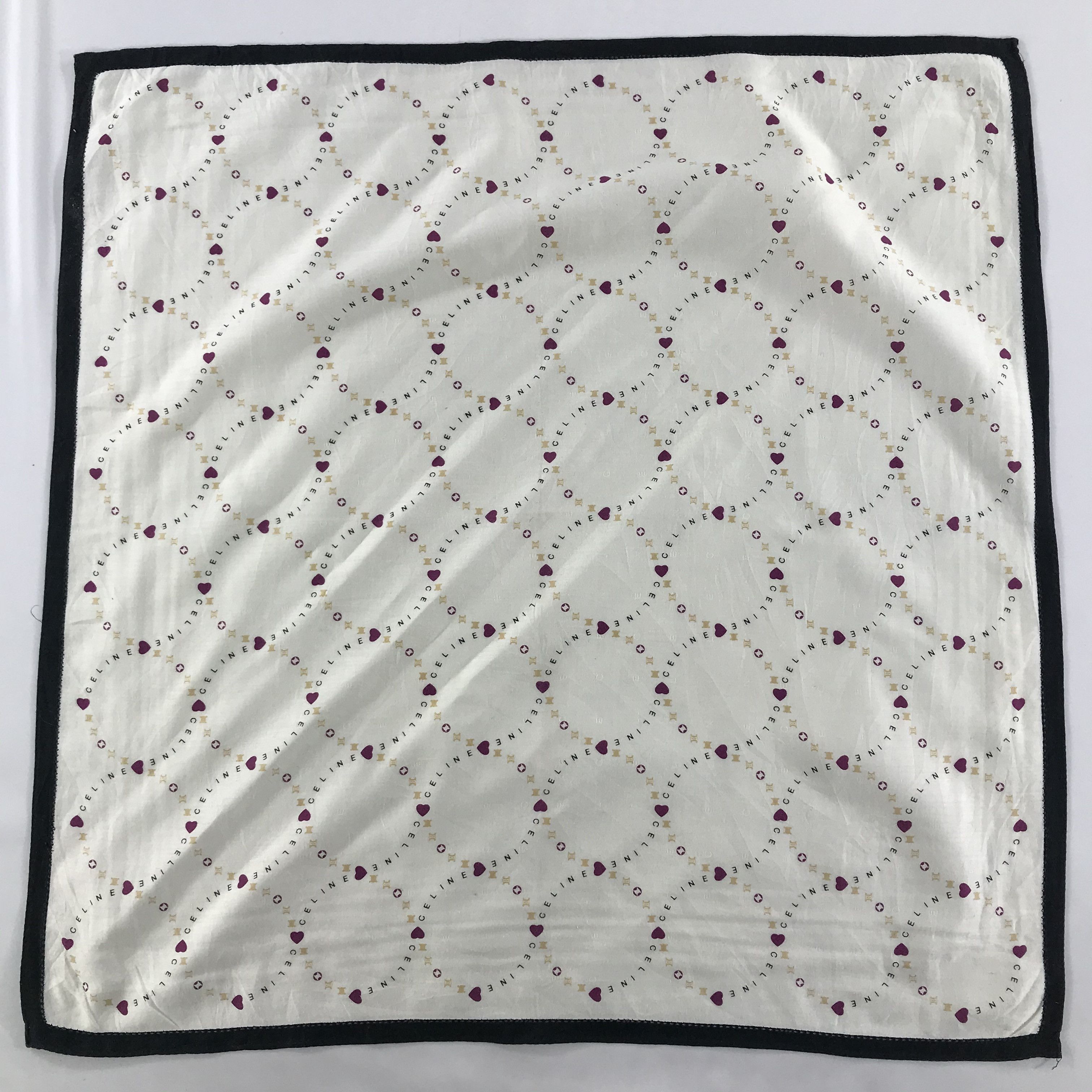 Celine × Vintage Celine Bandana / Handkerchief / Neckerchief - S1242 Size ONE SIZE - 1 Thumbnail