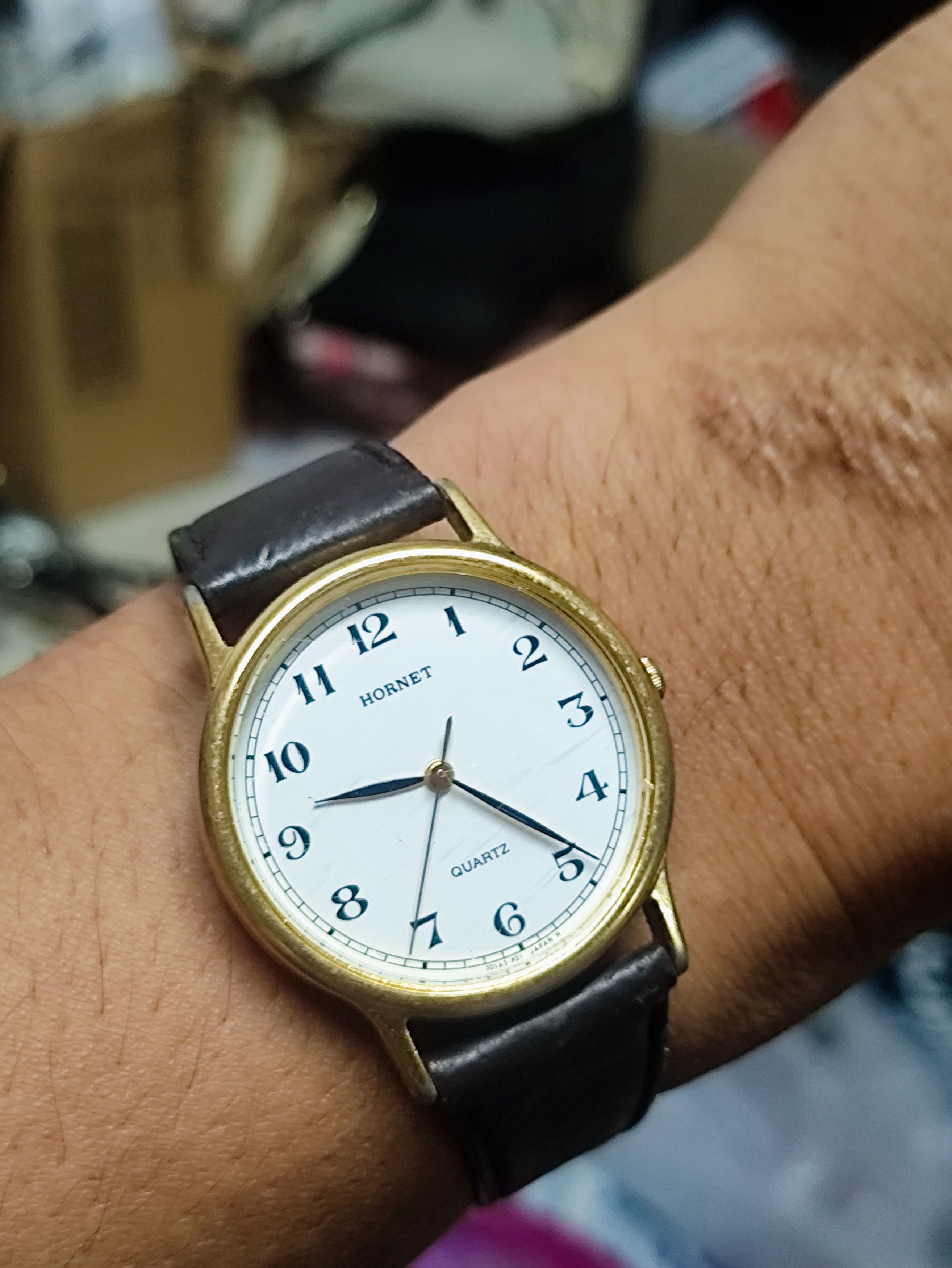 Japanese Brand × Vintage Vintage 💥 HORNET QUARTZ JAPAN MADE WATCH Size ONE SIZE - 6 Thumbnail