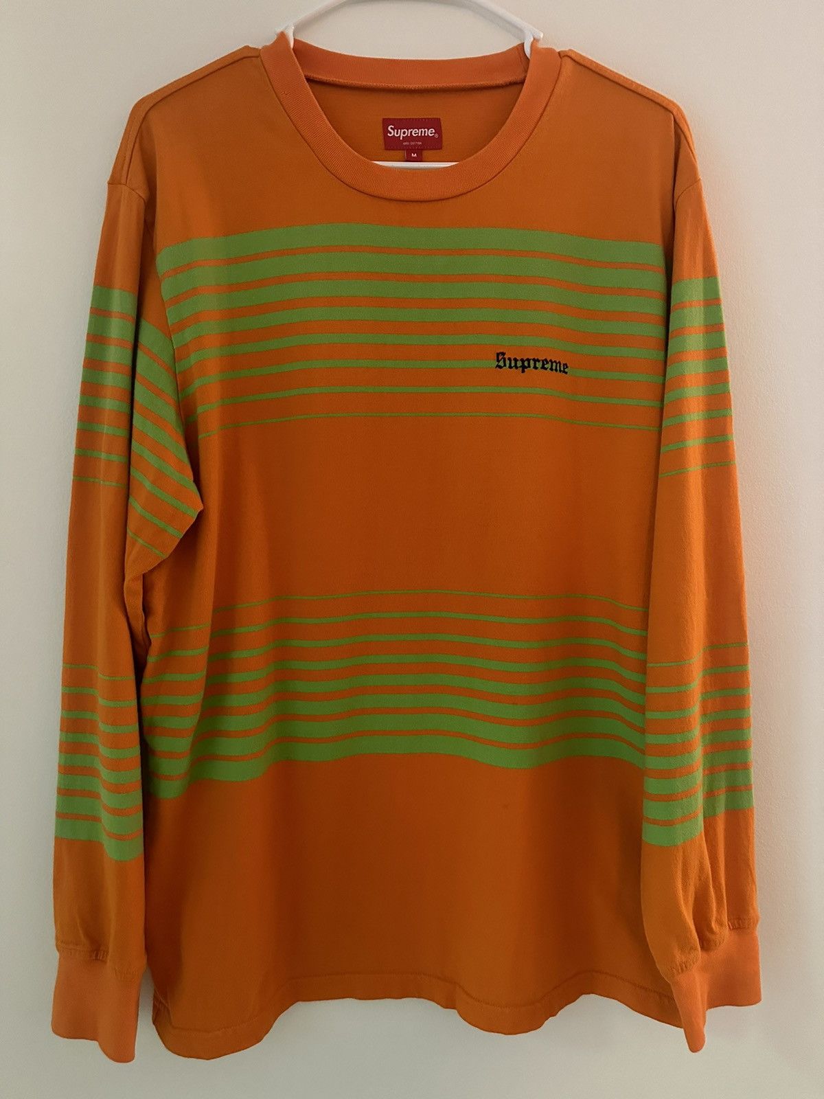 Stone Island × Supreme Stone Island/Supreme 1/4 Zip LS Stripe