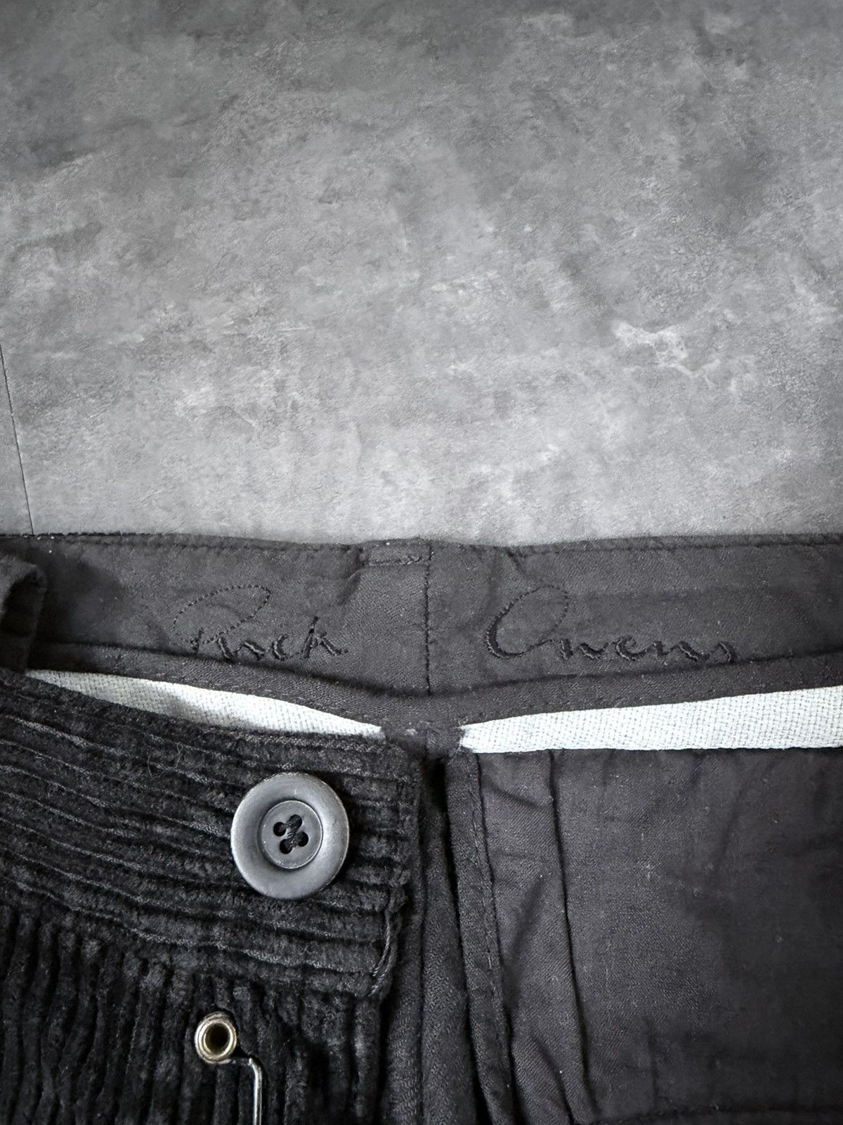 Rick Owens F/W 03 „TRUCKER“ Mainline Corduroy Pants Rick Owens L Size US 34 / EU 50 - 14 Thumbnail