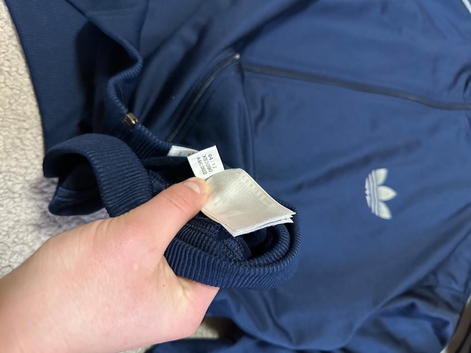 Adidas Adidas Firebird Track Top Zip Jacket Mens Size XL Blue Size US XL / EU 56 / 4 - 8 Thumbnail