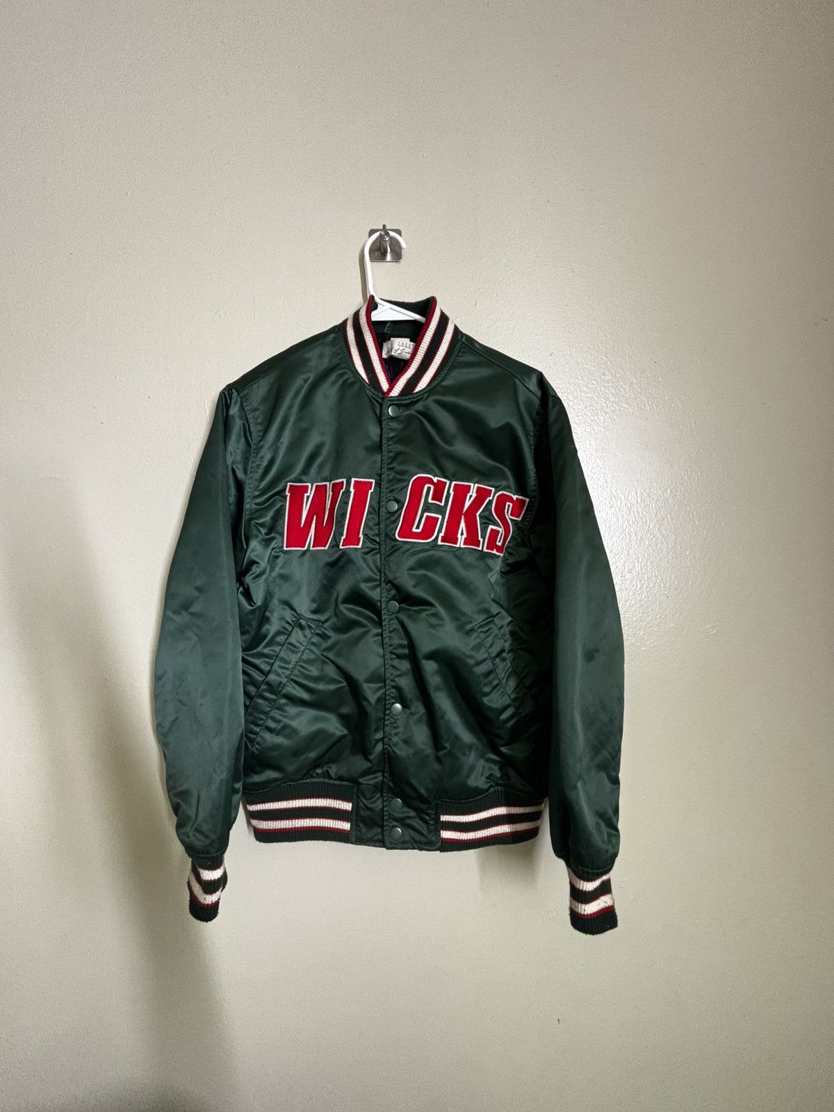 H&M H&M bomber jacket with “WICK” embroidery Size US XS / EU 42 / 0 - 1 Thumbnail
