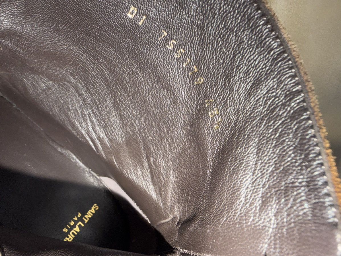 Saint Laurent Paris Saint laurent mens suede boots 43.5/10.5. $1250 Size US 10.5 / EU 43-44 - 11 Thumbnail
