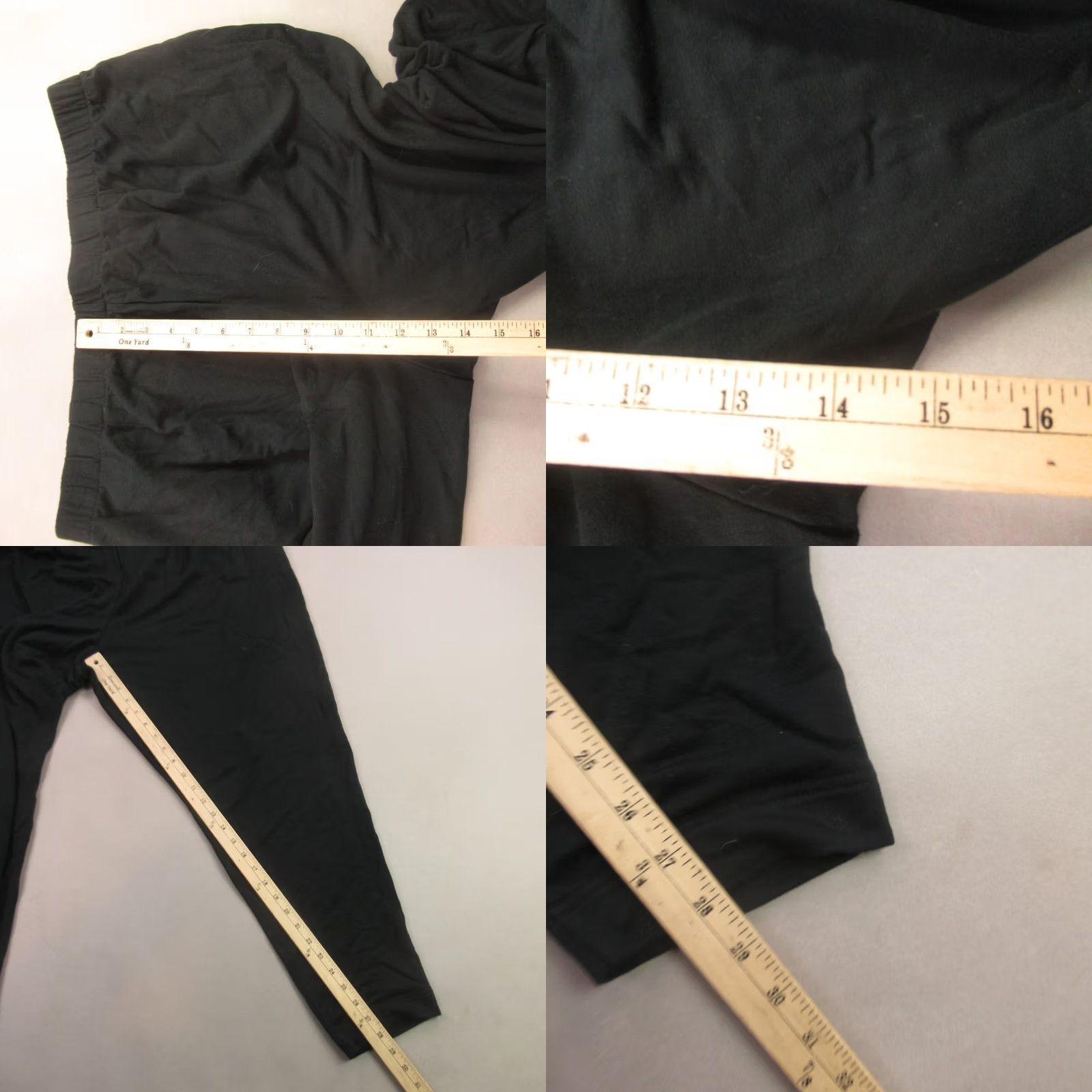 J. Jill J. Jill Pants Womens XL Activewear Black Workout Outdoor Elastic Casual Pants Size 40" / US 18 - 8 Thumbnail