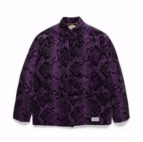 Wacko Maria wacko maria Purple snake pattern Tang dress pan buckle cott Size US M / EU 48-50 / 2 - 3 Thumbnail