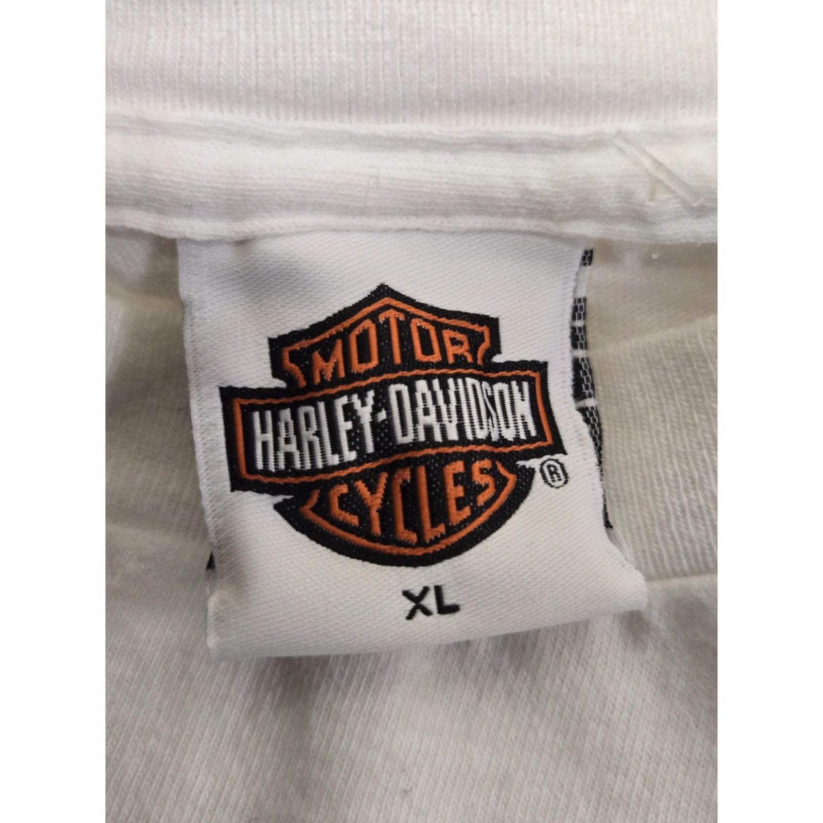 Harley Davidson VINTAGE Harley-Davidson Shirt Mens XL White 100th Anniversary Milwaukee USA 2003 Size US XL / EU 56 / 4 - 3 Thumbnail
