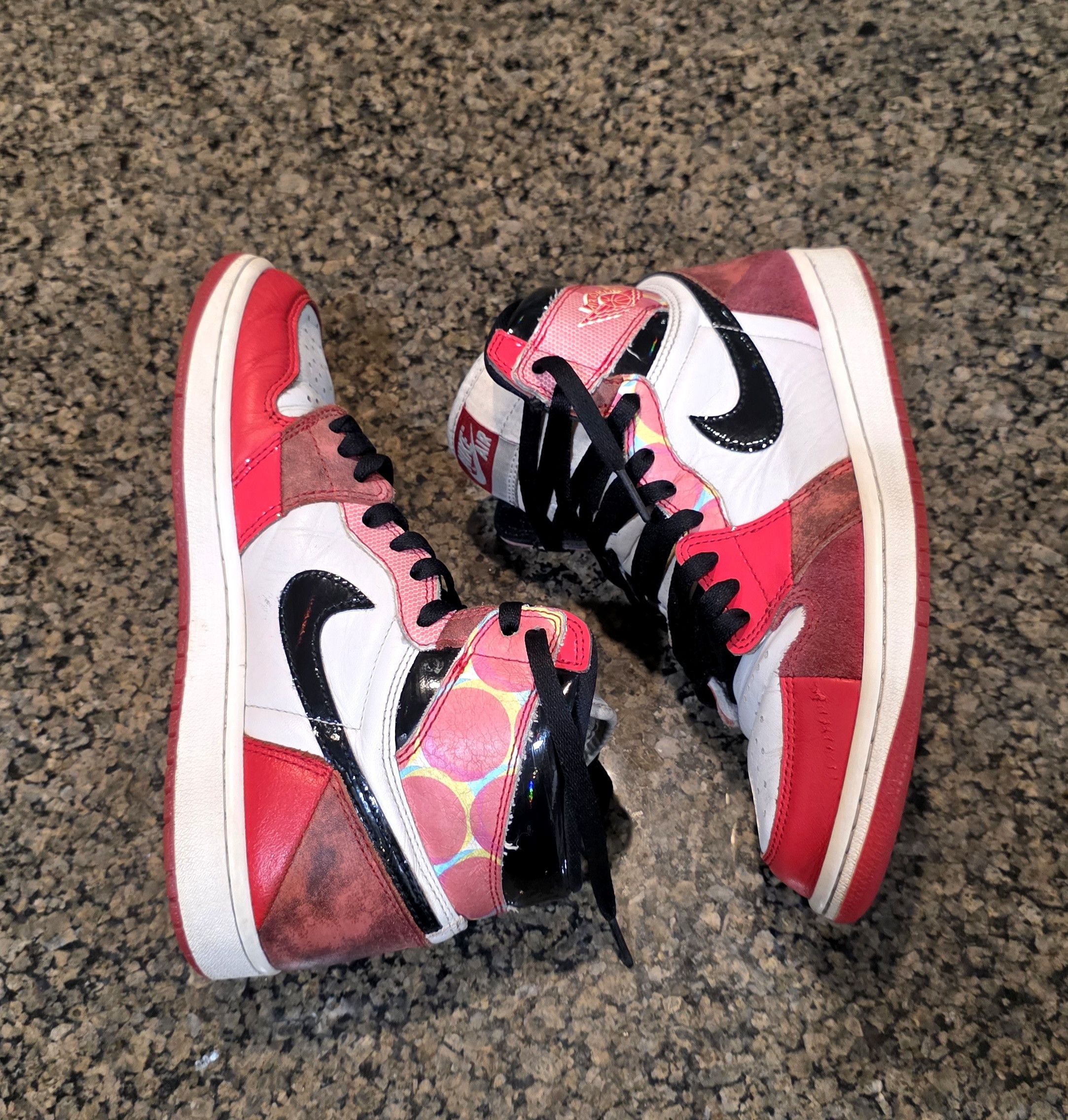 Nike Nike Air Jordan 1 Retro High Spider-Man Next Chapte 8 *BEAT* Size US 8 / EU 41 - 5 Thumbnail