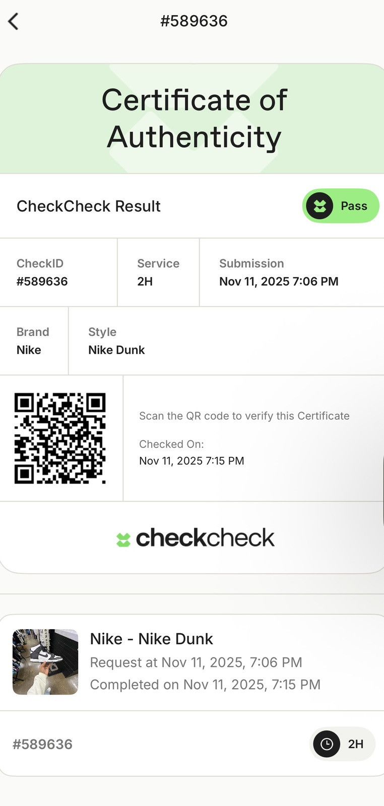 Nike Nike Dunk High Panda Black White Size 13 (2022) Size US 13 / EU 46 - 11 Thumbnail