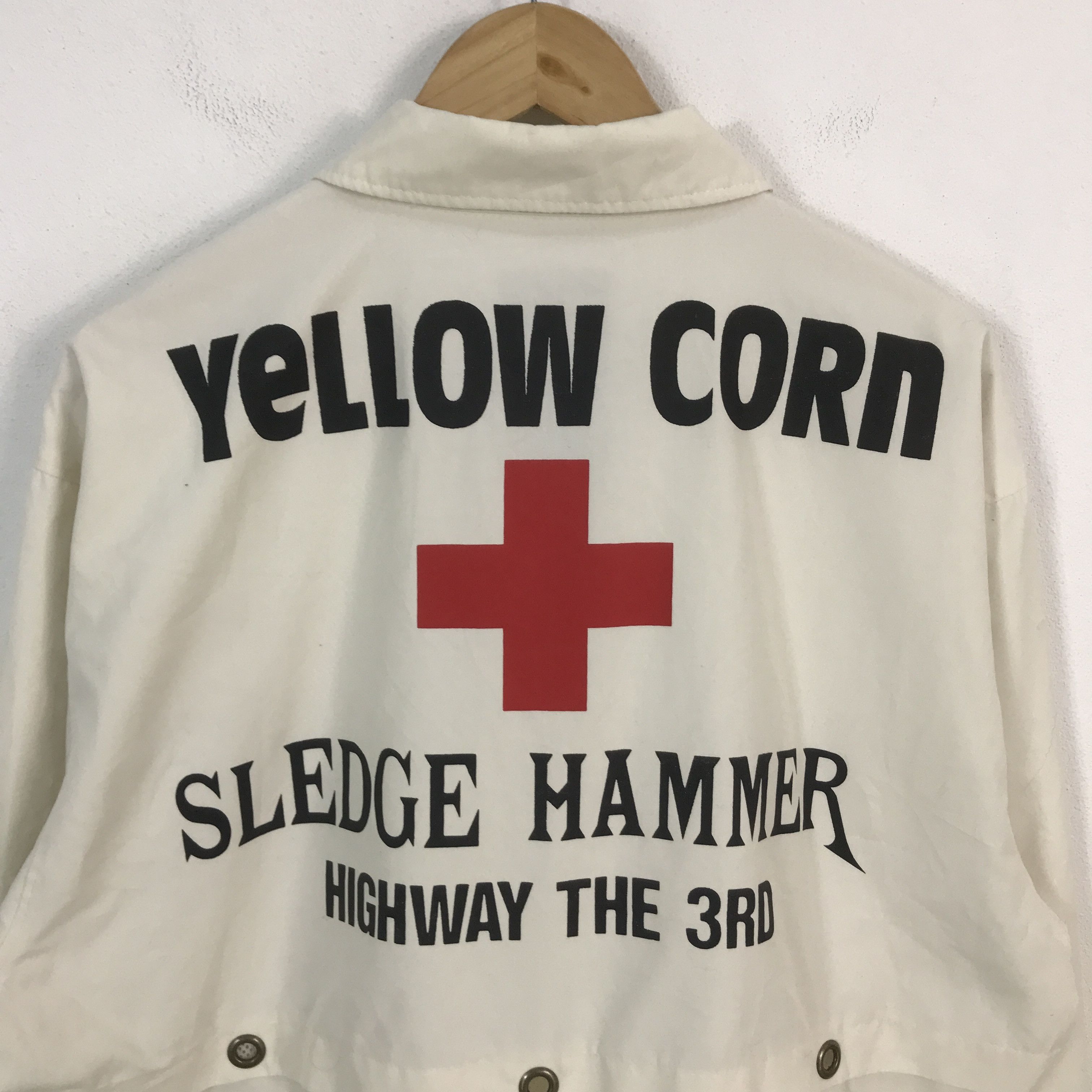 Japanese Brand × YELLOW CORN Yellow Corn x highway magician tokyo yokohama jacket Size US L / EU 52-54 / 3 - 4 Thumbnail