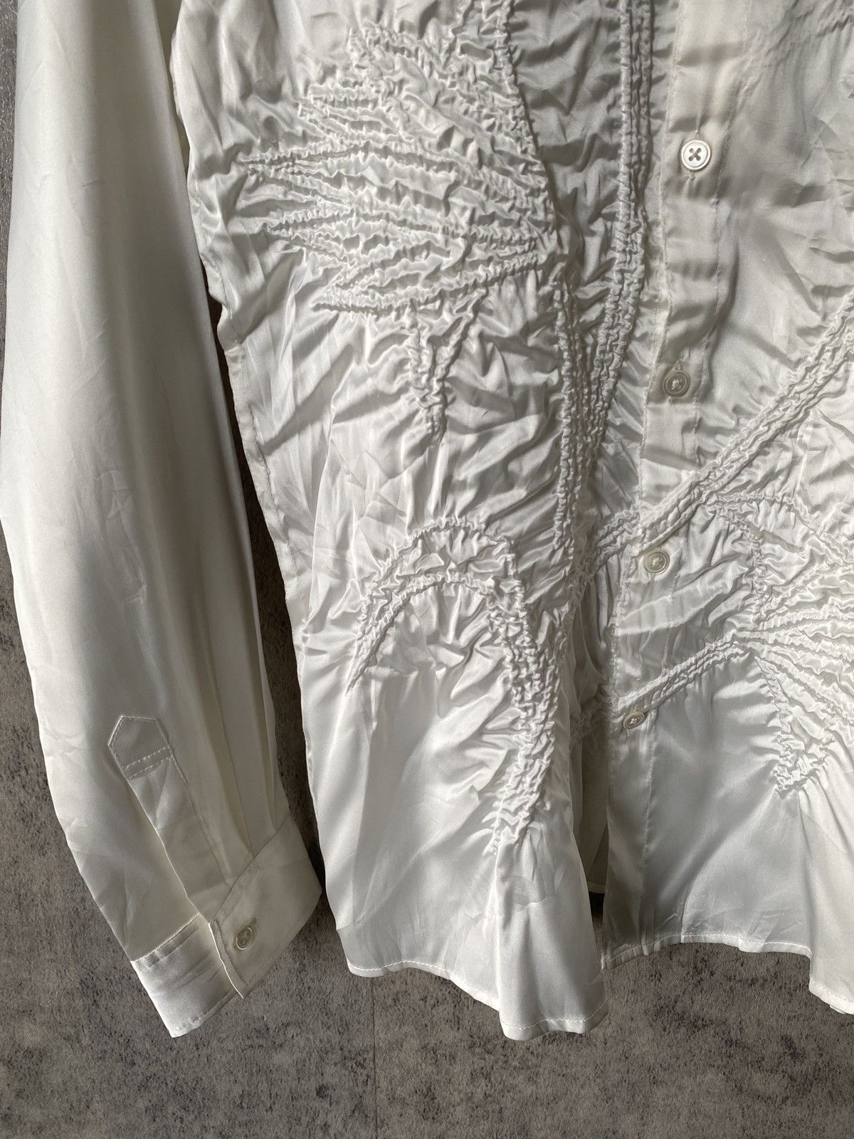 Tornado Mart SS2022 Tornado Mart Plant Pattern Embroidery Sateen Shirt Size US M / EU 48-50 / 2 - 5 Thumbnail