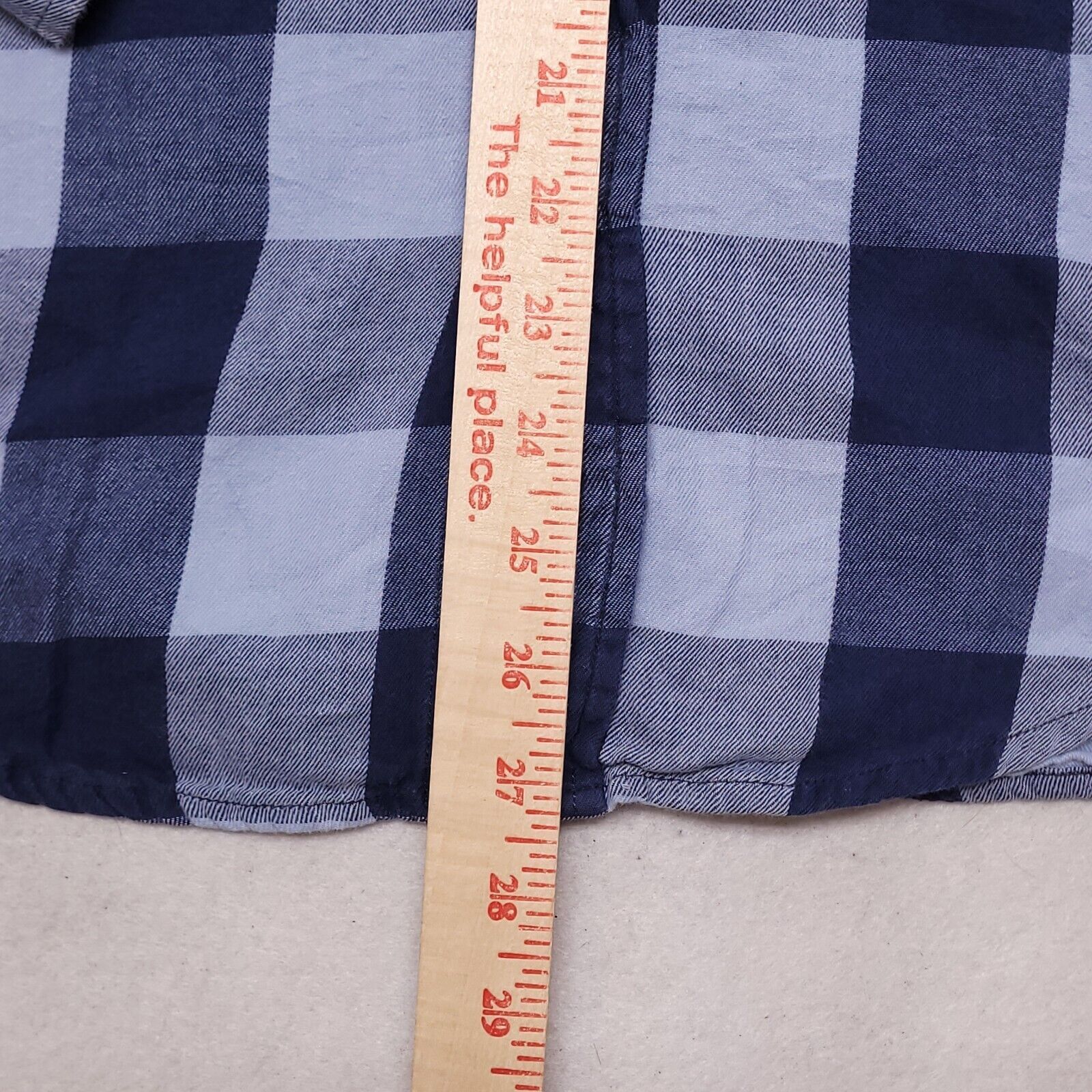 Ralph Lauren Ralph Lauren Buffalo Check Flannel Shirt Mens Size S Blue Size US S / EU 44-46 / 1 - 7 Thumbnail
