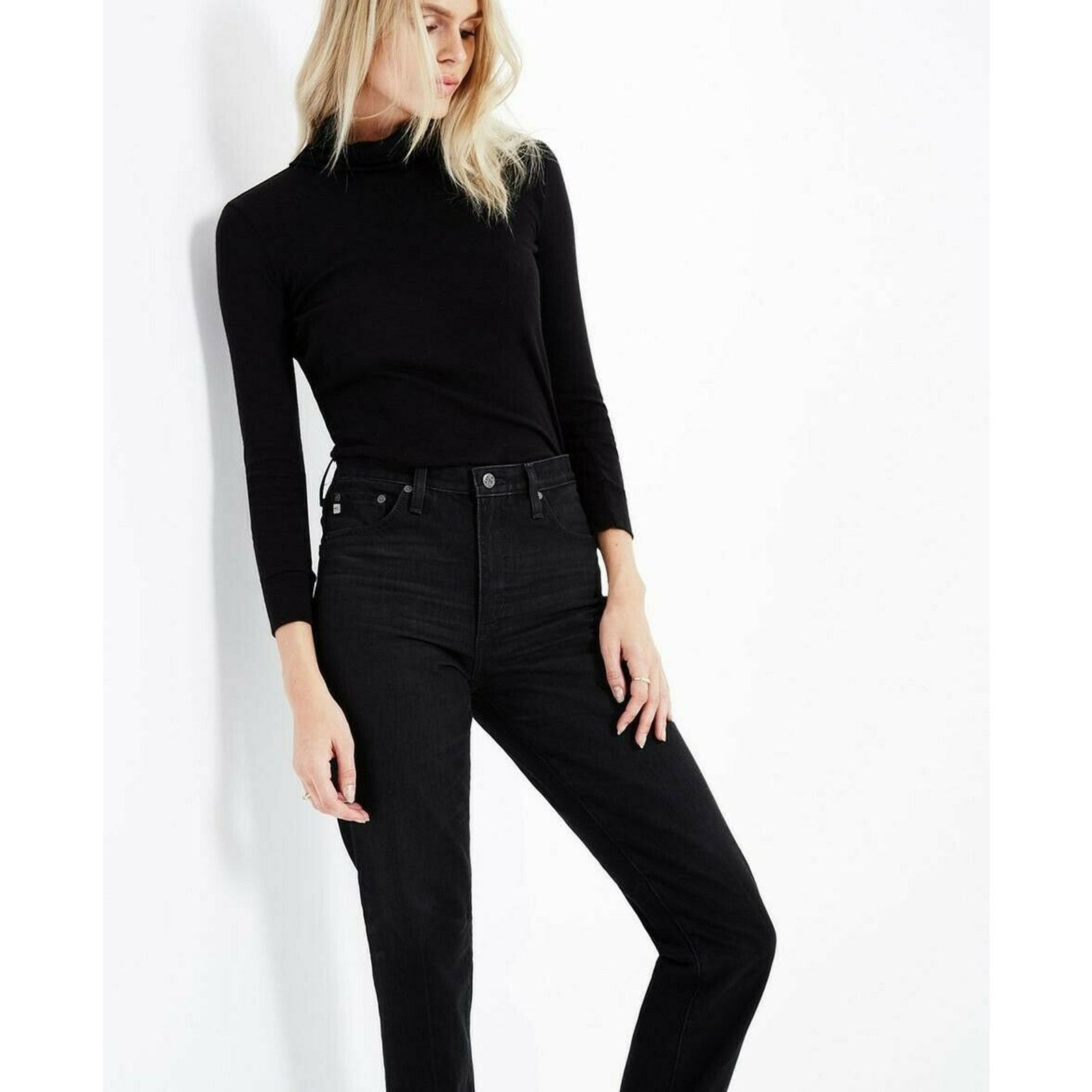 AG Adriano Goldschmied Adriano Goldschmied AG-ED The Phoebe Vintage High Waisted Size 27" / US 4 / IT 40 - 1 Thumbnail