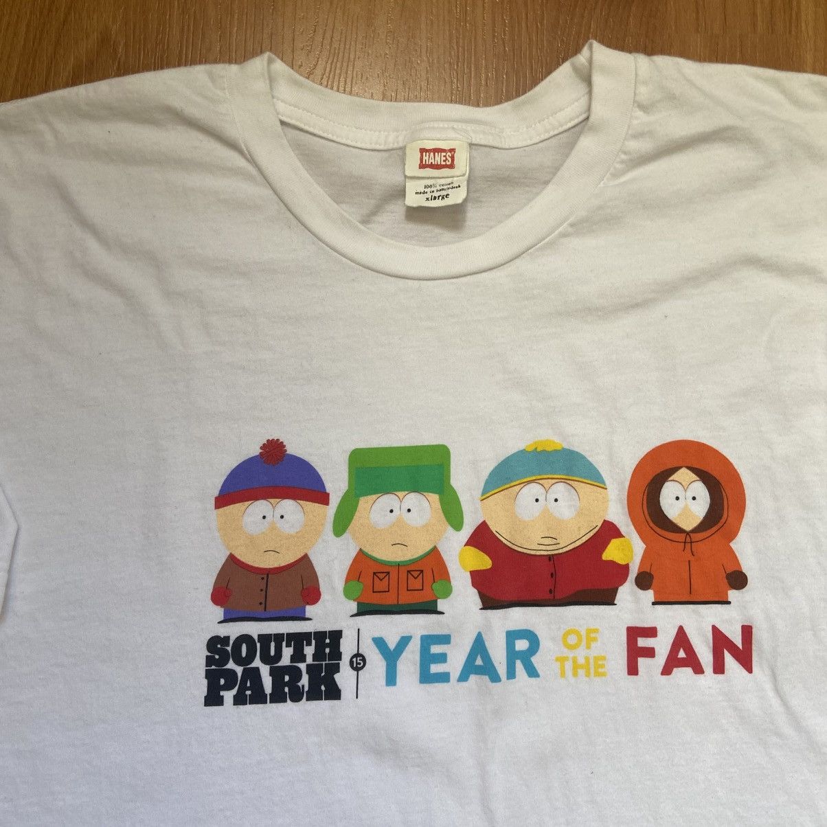 Vintage South Park Year of the Fan Comedy Central Vintage T-Shirt XL Size US XL / EU 56 / 4 - 3 Thumbnail