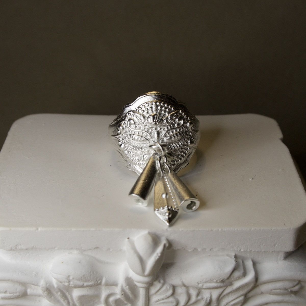 Other Silver Guardian Charm Ring Size ONE SIZE - 3 Thumbnail