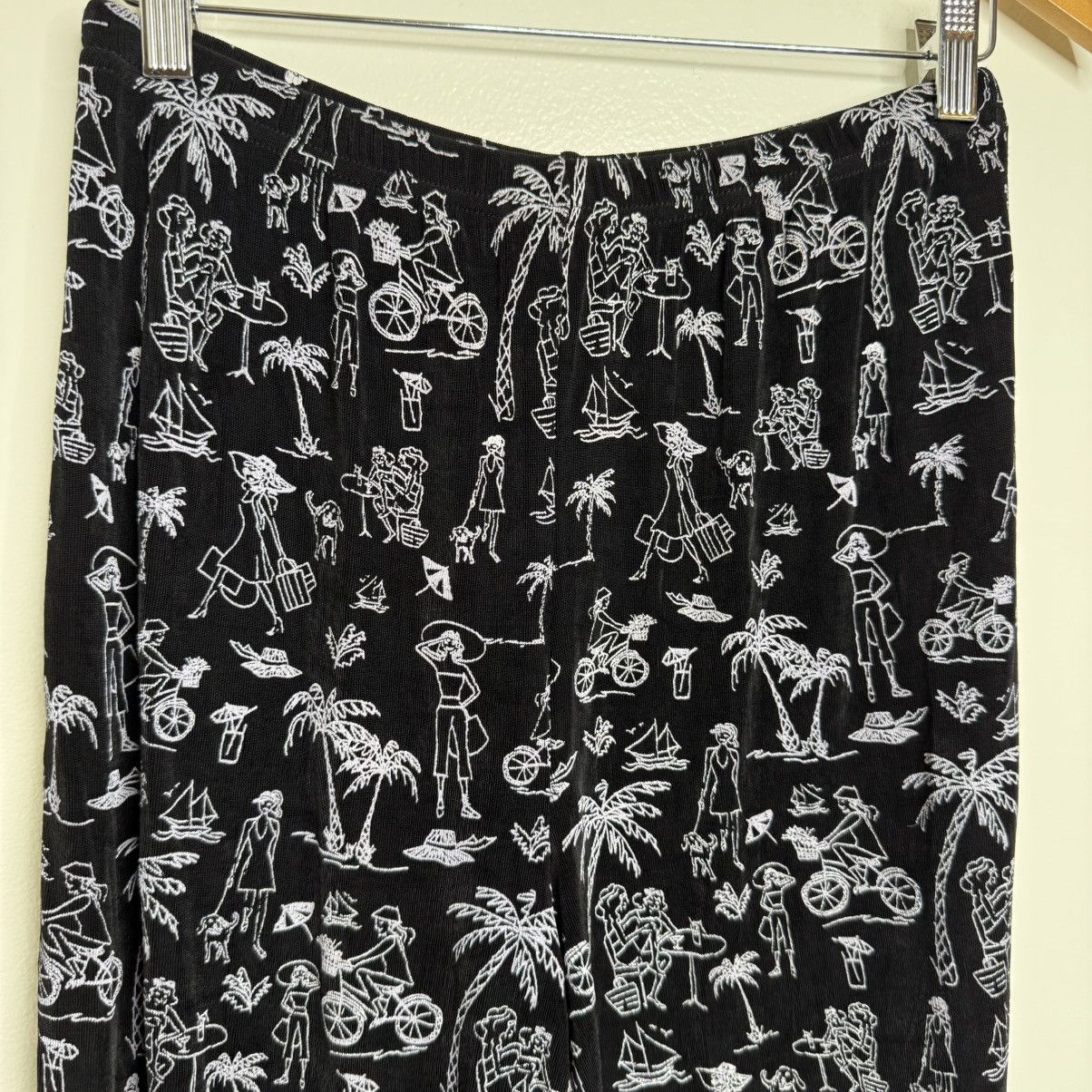 Coldwater Creek Coldwater Creek Vacation Print Pull On Pants Petite Medium Size 30" / US 8 / IT 44 - 2 Thumbnail