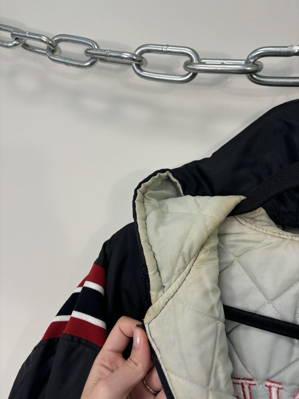 Delong Vintage 90s DeLong USA College Fairfield Rugby Anorak Jacket Size US XL / EU 56 / 4 - 16 Thumbnail