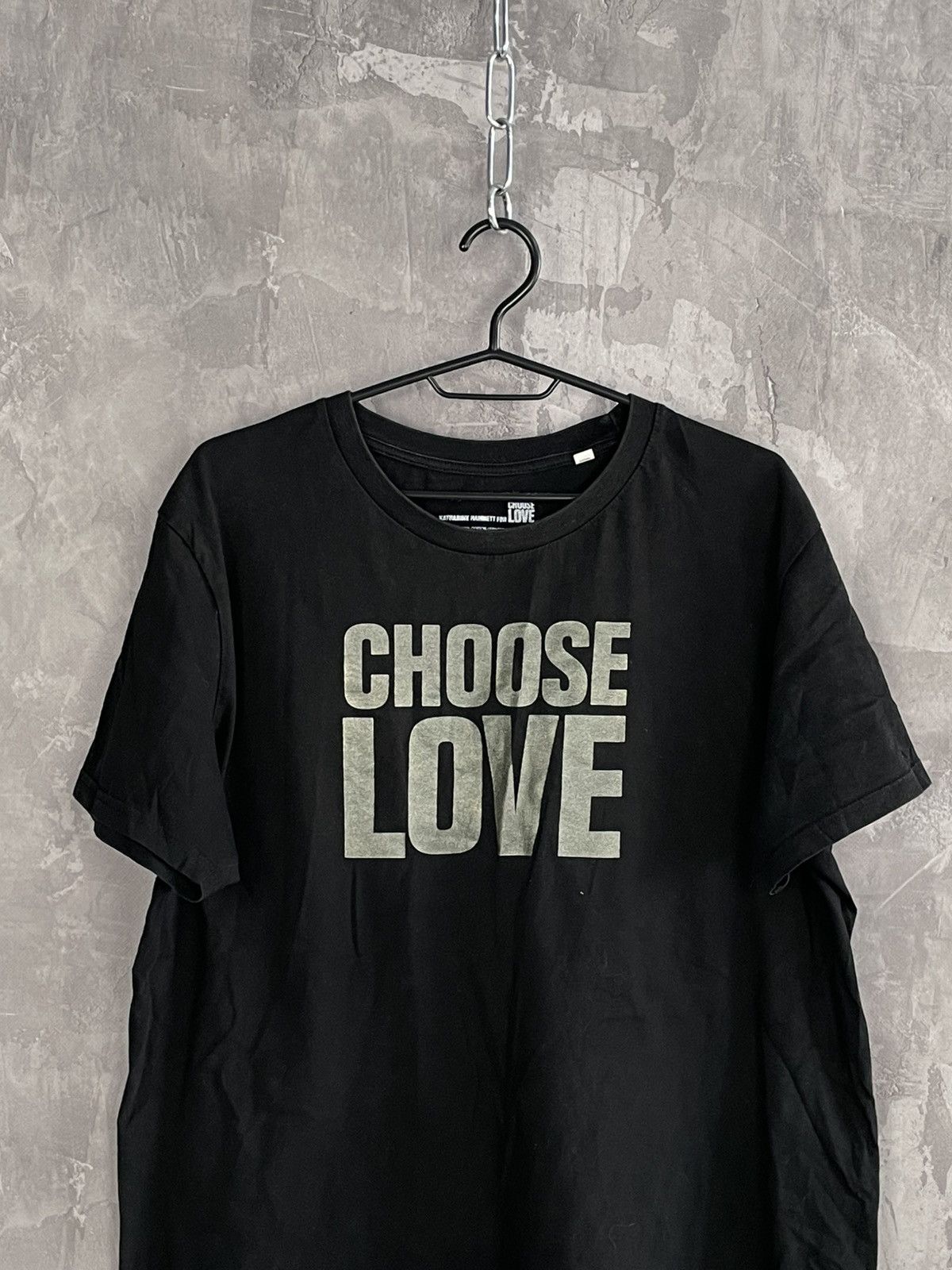 Katharine Hamnett Choose Love Quote T-Shirt