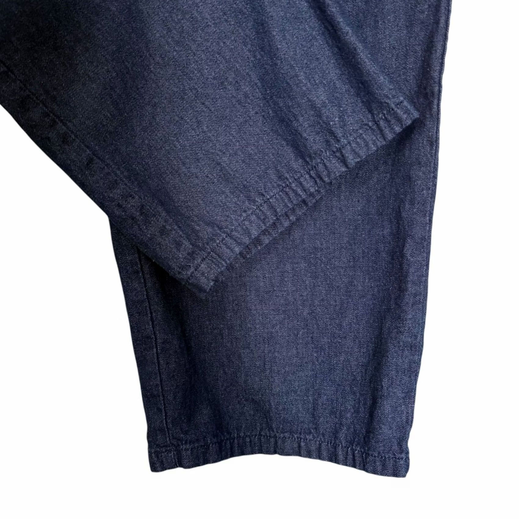 Denime Vermont Country Store Denim High-Waisted Pull-On Pant Blue Women's Petite Medium Size 32" / US 10 / IT 46 - 7 Thumbnail