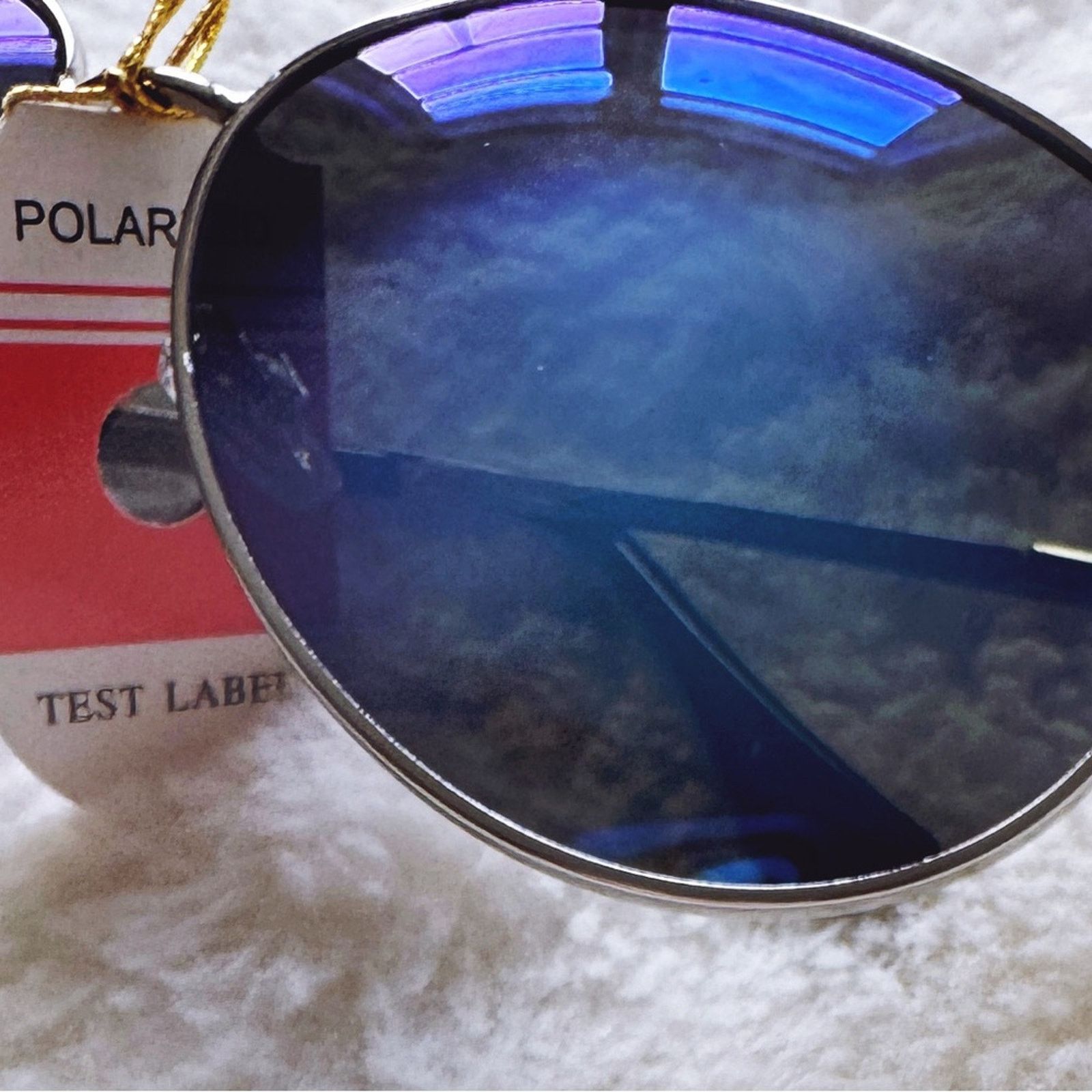 Other Freya Blue w/Silver Rim Mirrored Sunglasses Size ONE SIZE - 3 Thumbnail