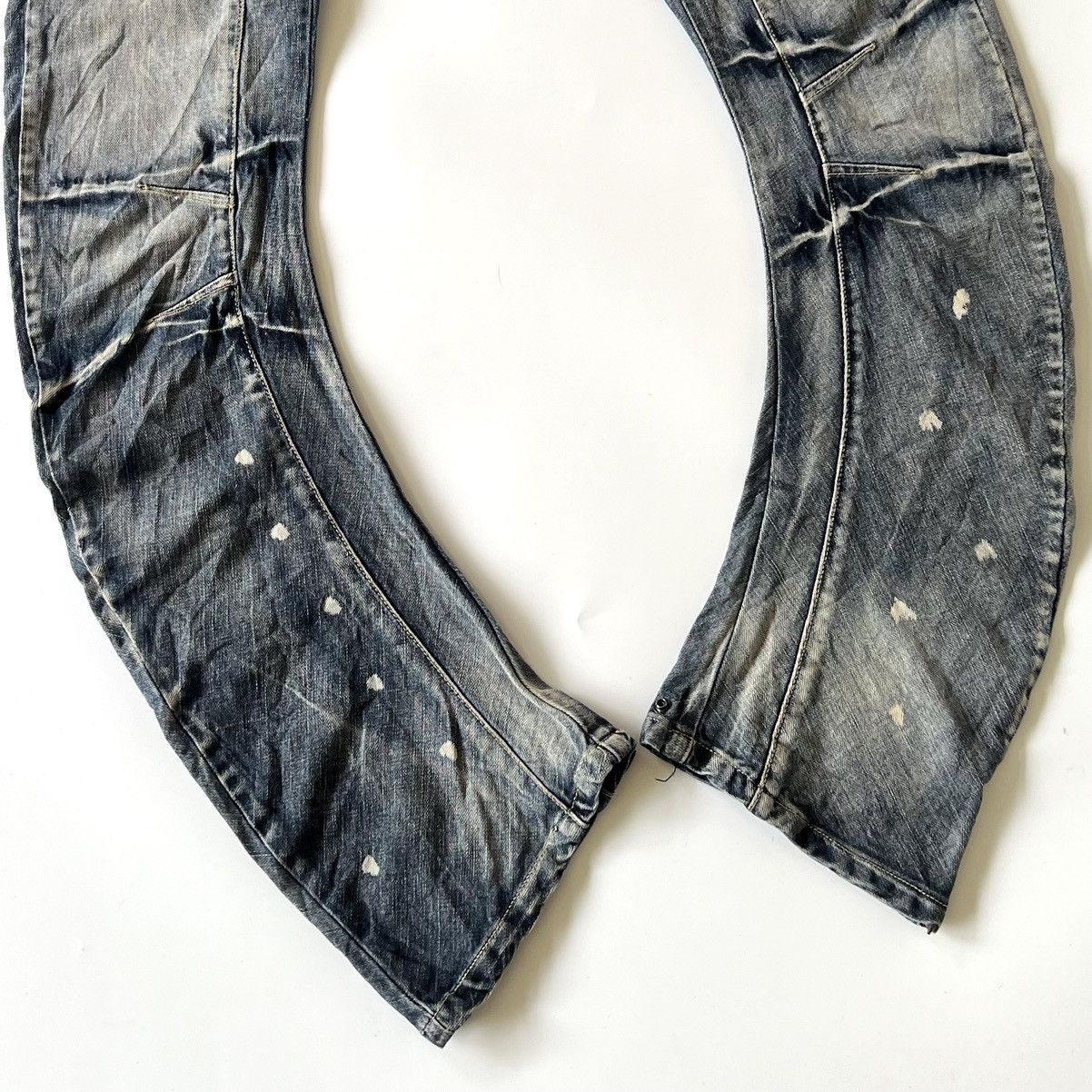 PPFM PPFM Arch Twisted Jeans 2000s Size US 32 / EU 48 - 3 Thumbnail