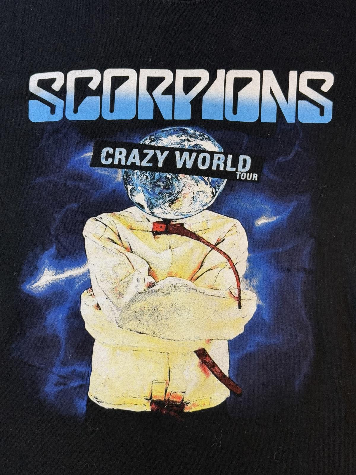 Designer Scorpions Crazy World Tour 2018 T-shirt Queensryche Tee XL Size US XL / EU 56 / 4 - 3 Thumbnail