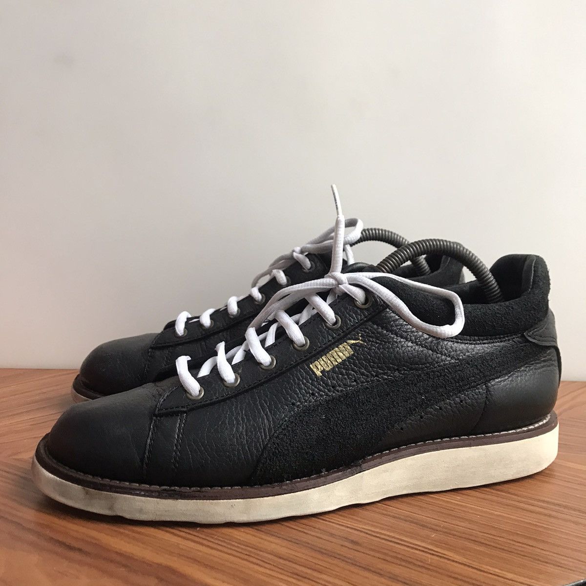 Puma × Vintage Vintage Iconic Puma Boots Stepper Wkb Jpn Takumi black Full Size US 8 / EU 41 - 7 Thumbnail
