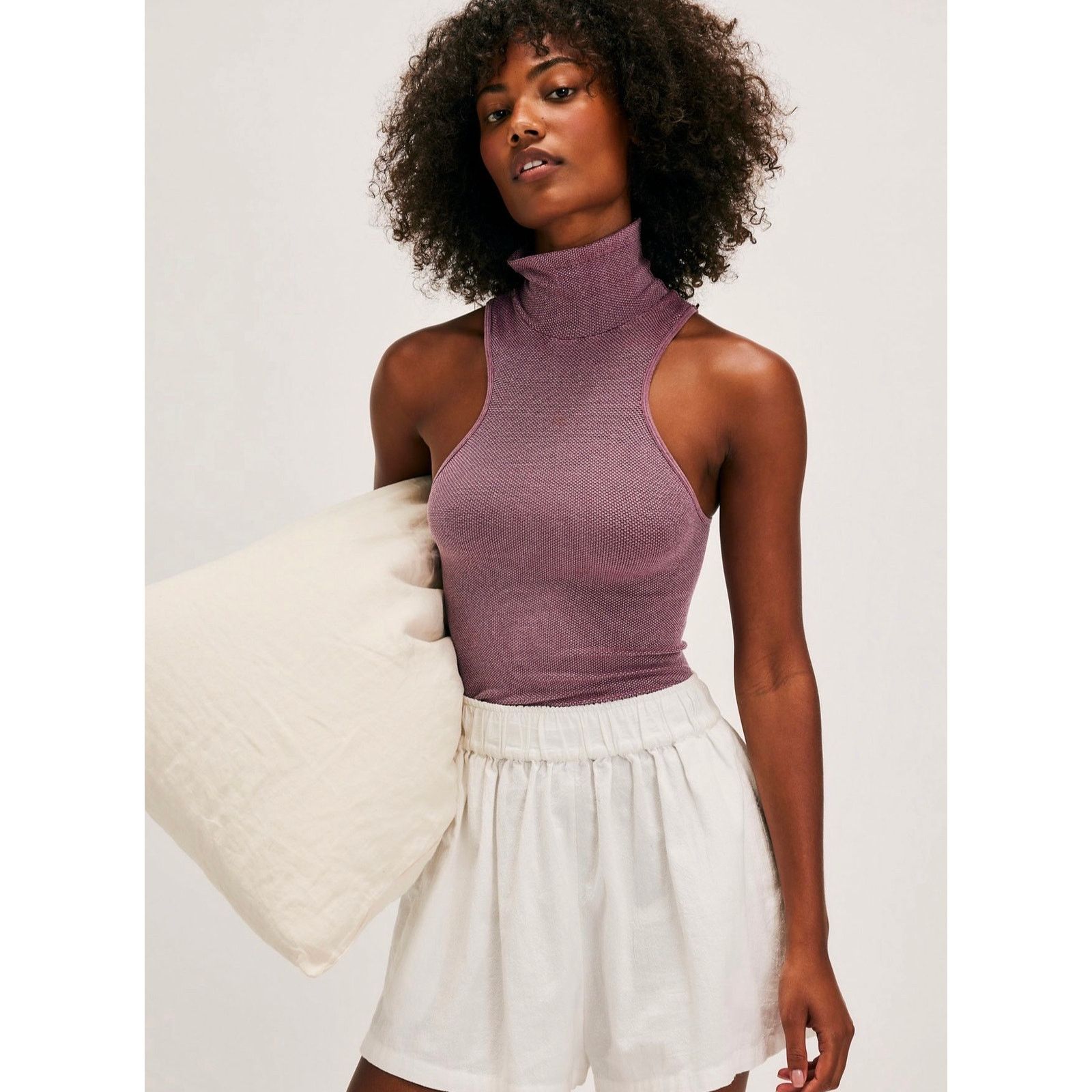 Free People Free People Always Ready Seamless Tank Aged Red M/L Size M / US 6-8 / IT 42-44 - 3 Thumbnail