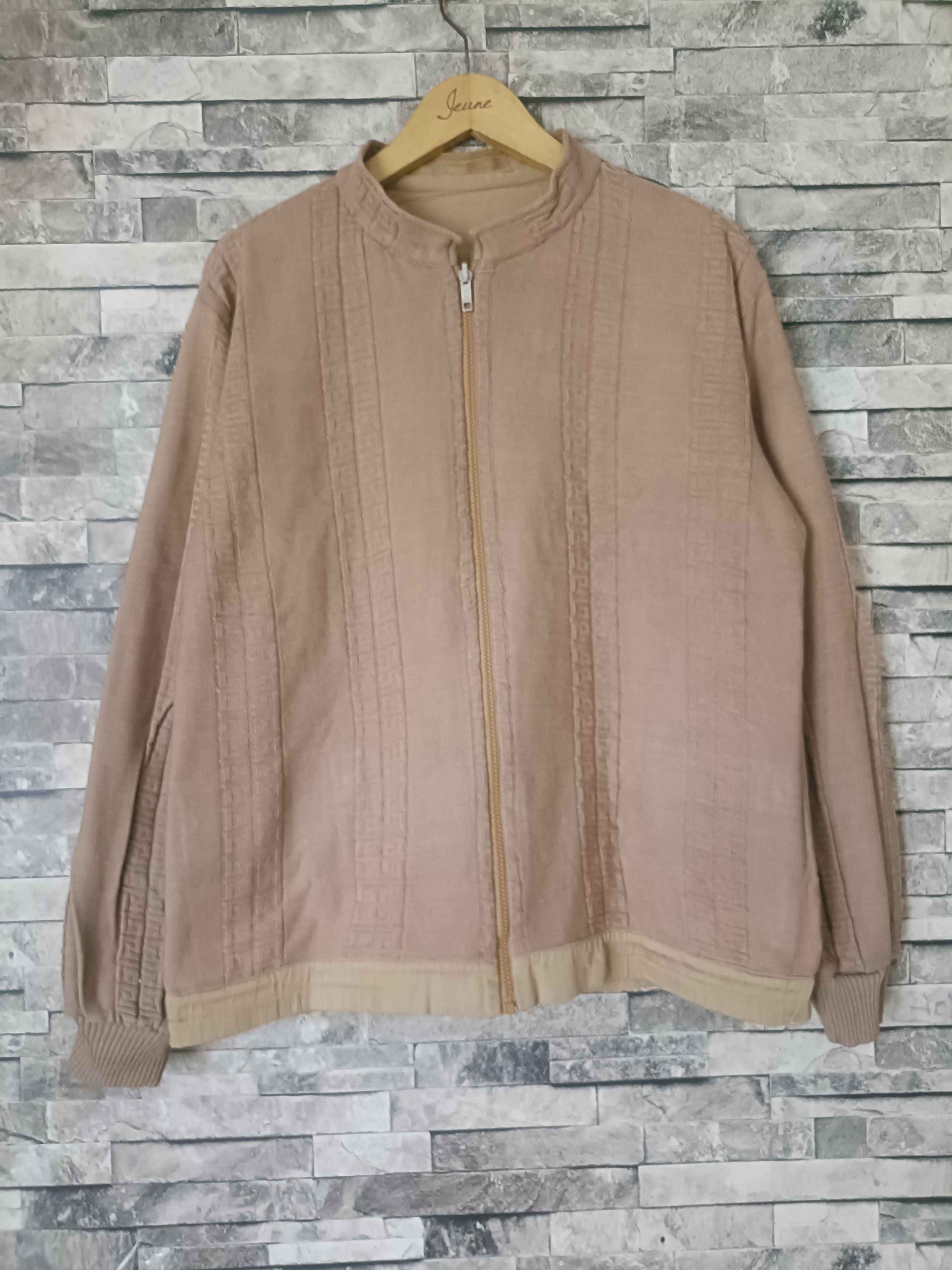 Givenchy Vintage Givenchy gentleman reversible knit jacket Size US L / EU 52-54 / 3 - 1 Thumbnail