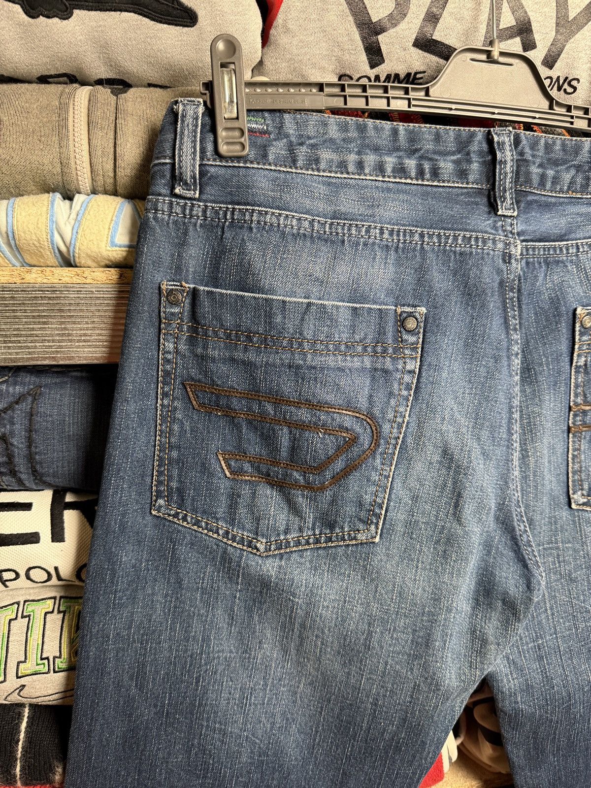 Diesel Diesel Crazy Jeans D Logo Size US 34 / EU 50 - 8 Thumbnail
