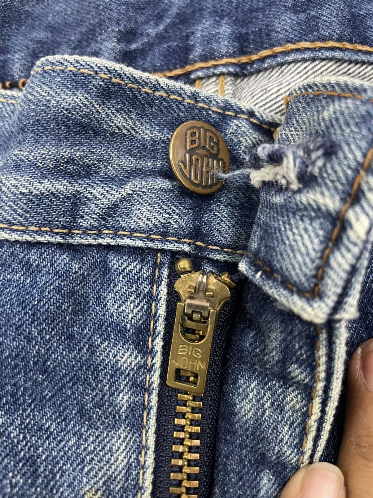 Big John Vtg Big John Jeans Pant Size US 35 - 12 Thumbnail