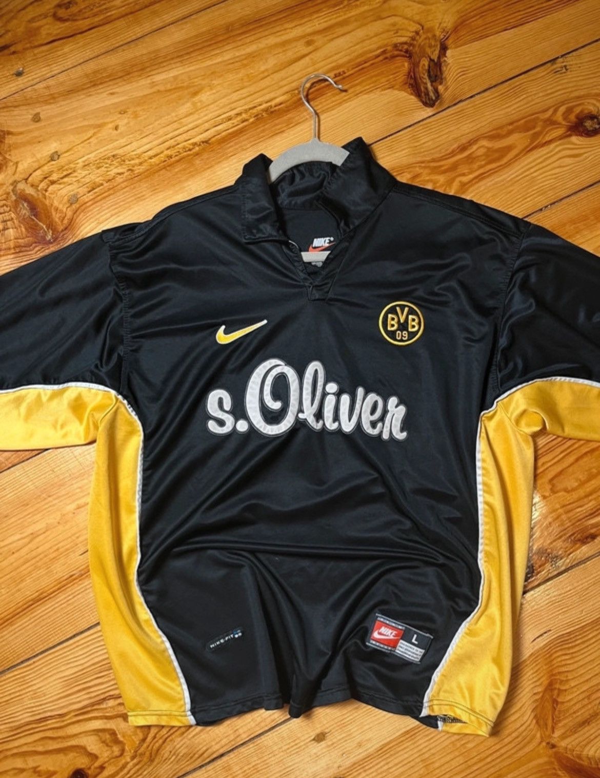 Nike Jersey Nike Borussia Dortmund S.Olivier vintage 98/00 Size US L / EU 52-54 / 3 - 2 Thumbnail