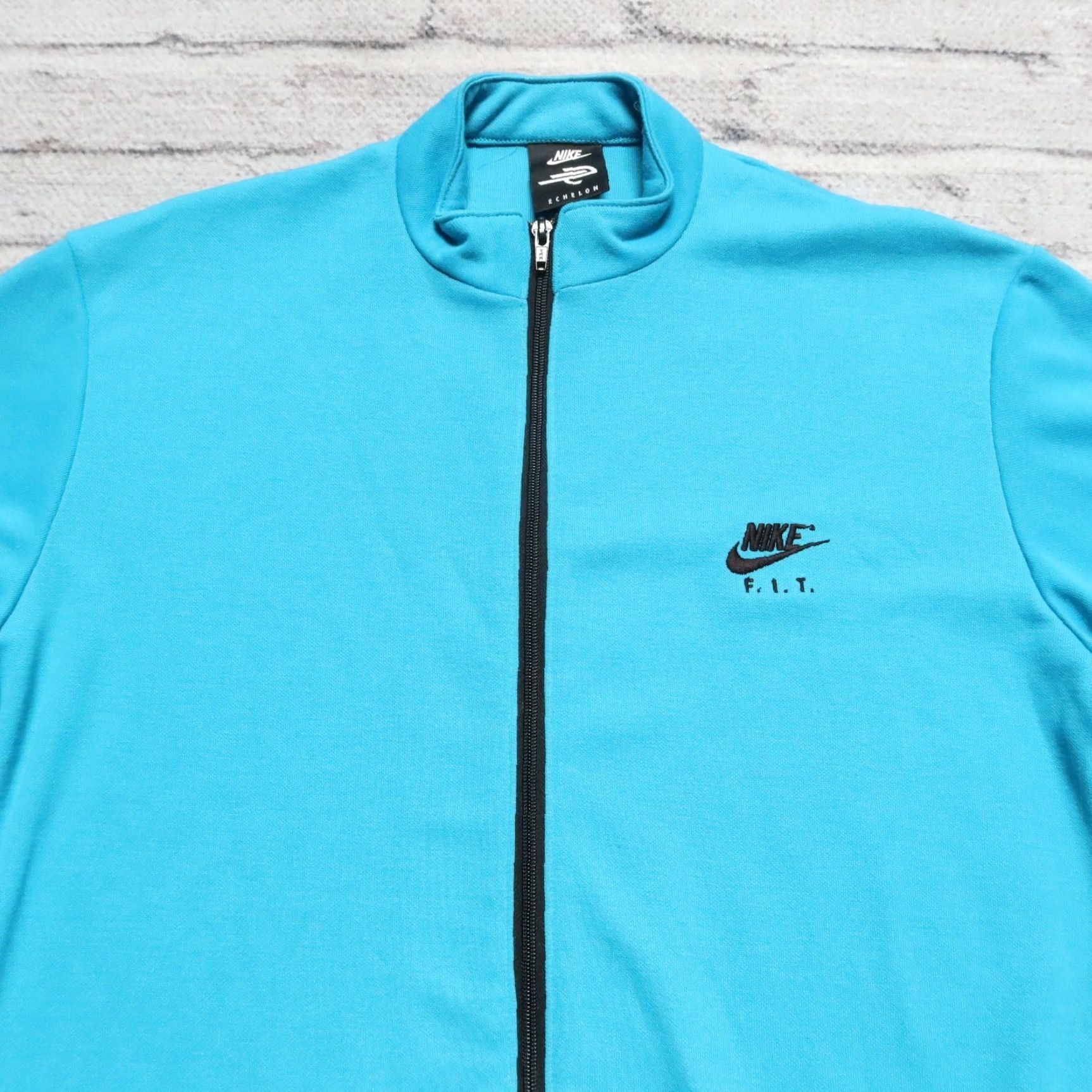 Nike Vintage Nike FIT Echelon Cycling Jacket Men Large Blue 1991 90s Jacket Size US L / EU 52-54 / 3 - 7 Thumbnail