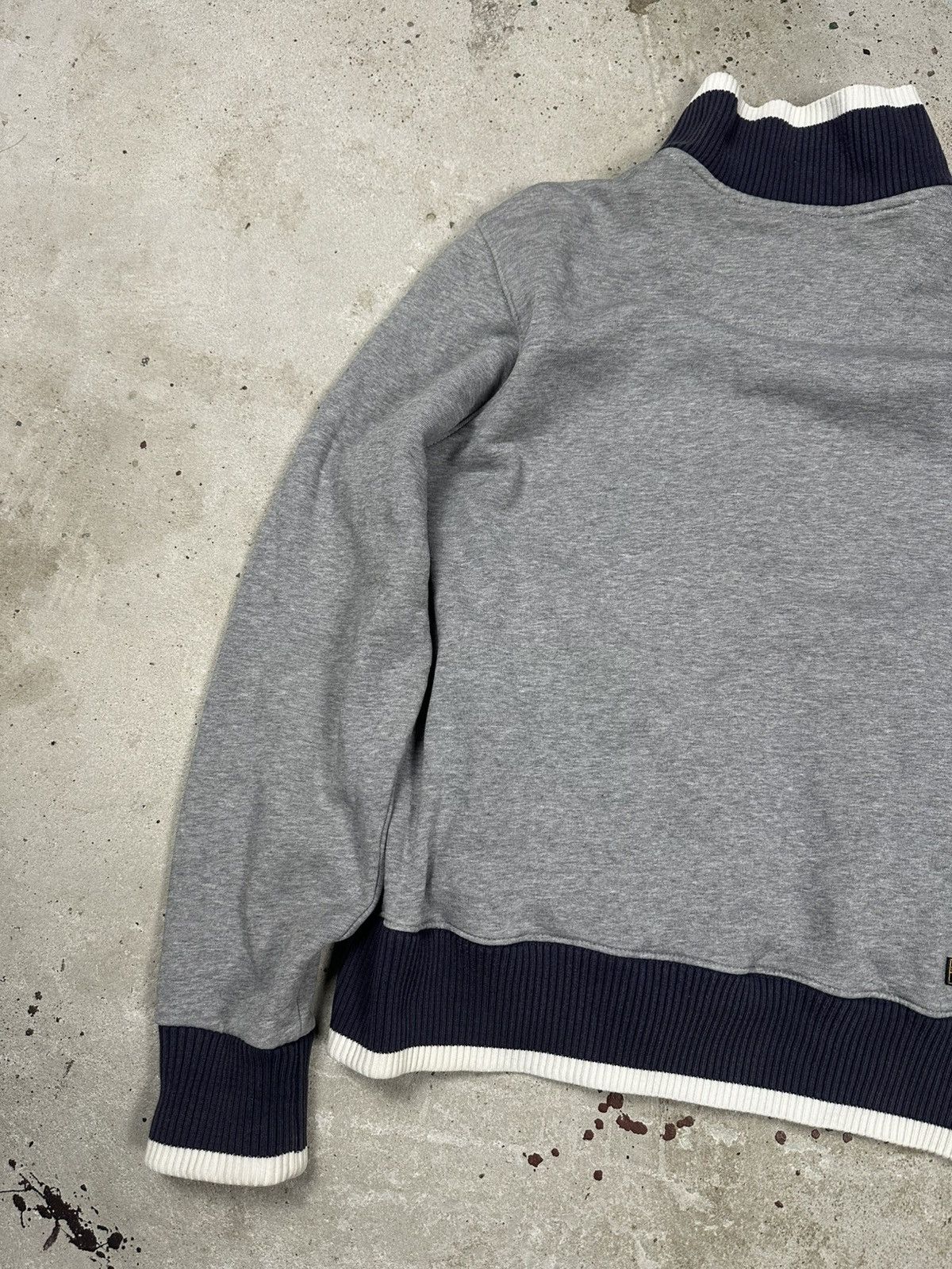 La Martina × Vintage Vintage Y2K La Martina Argentina Full Zip Sweatshirt Grey Size US L / EU 52-54 / 3 - 13 Thumbnail