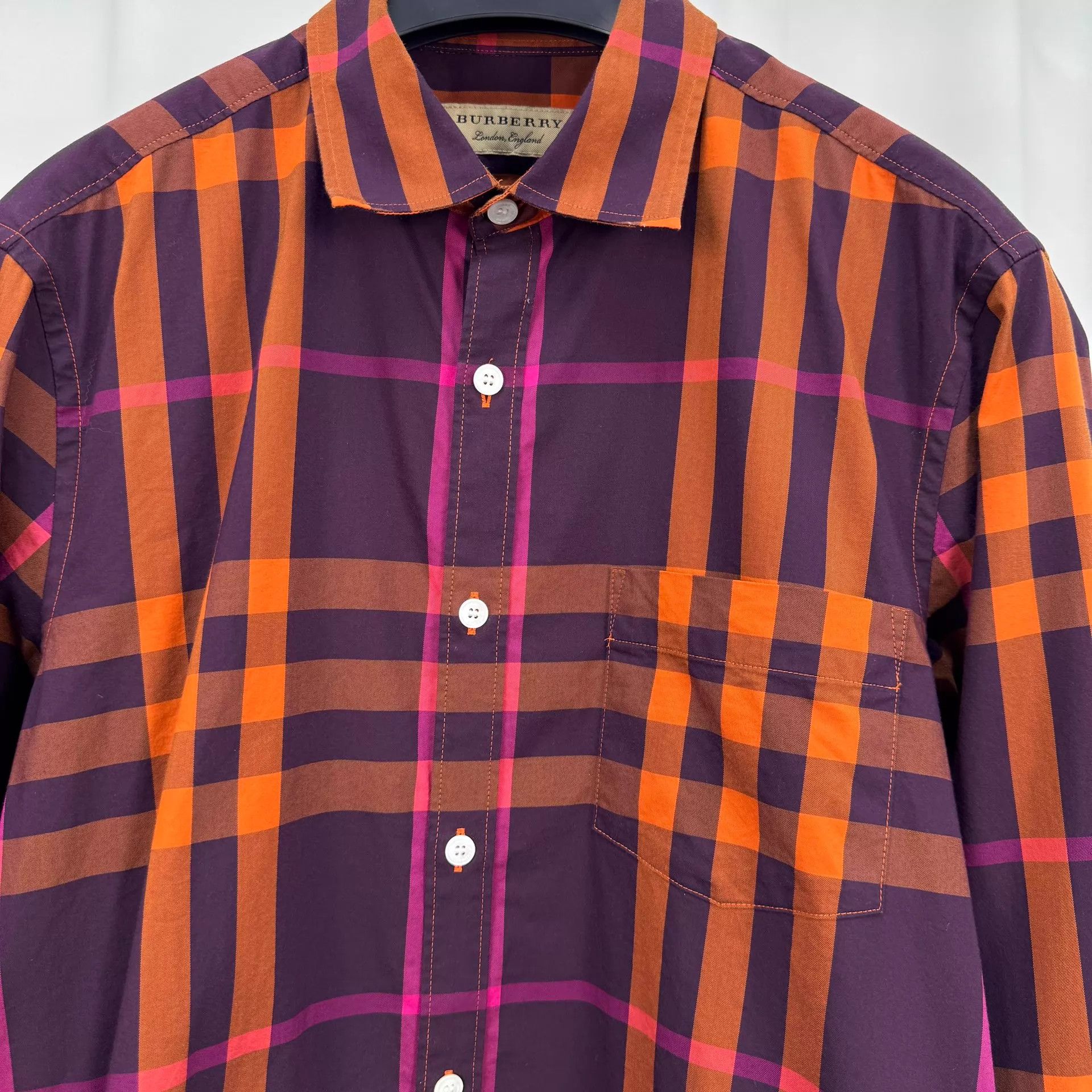 Burberry Burberry Classic Check LS Shirt M 99 New Size US M / EU 48-50 / 2 - 3 Thumbnail
