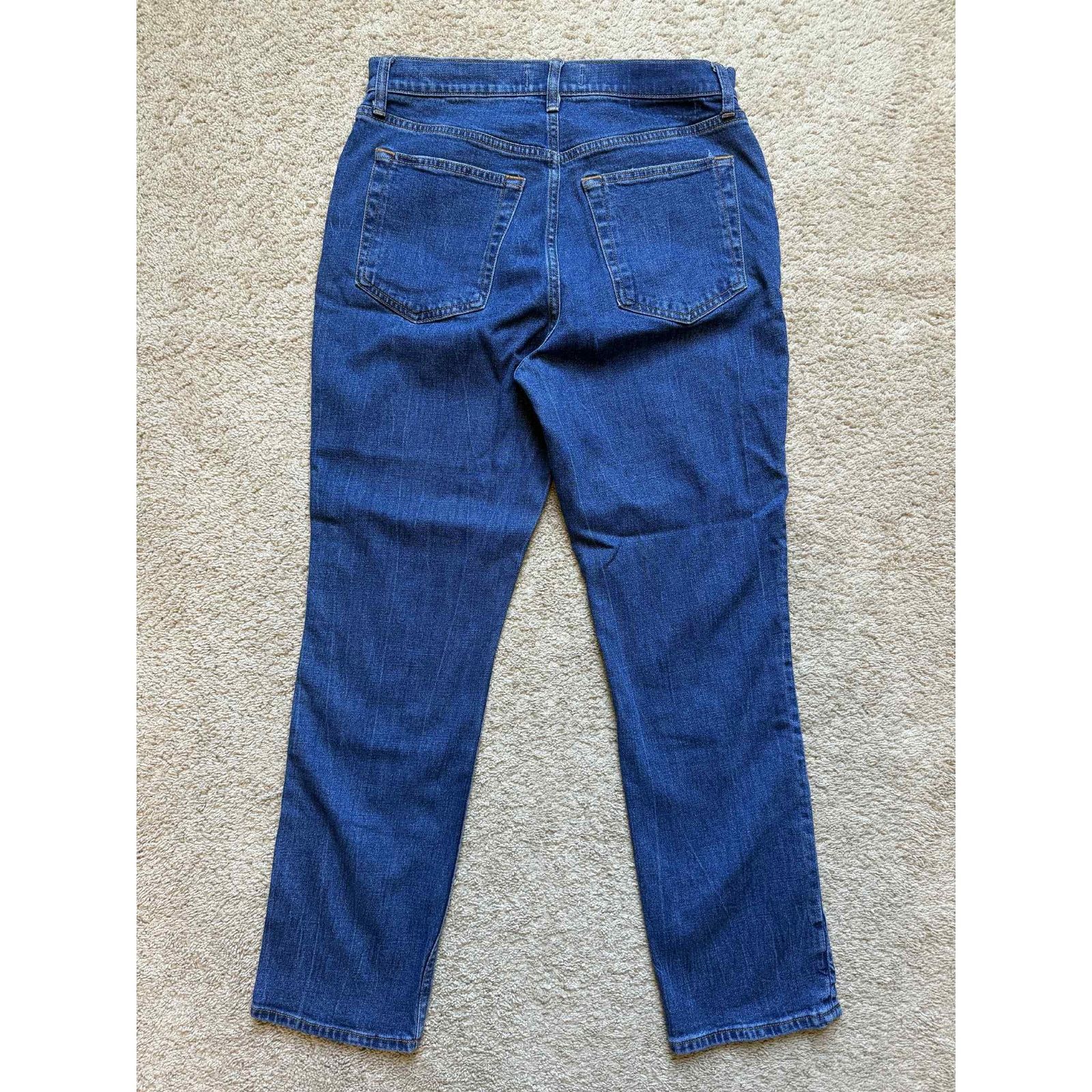 Abercrombie & Fitch Abercrombie & Fitch 90's High Rise Slim Straight Jeans 10/30 Size 32" / US 10 / IT 46 - 8 Thumbnail