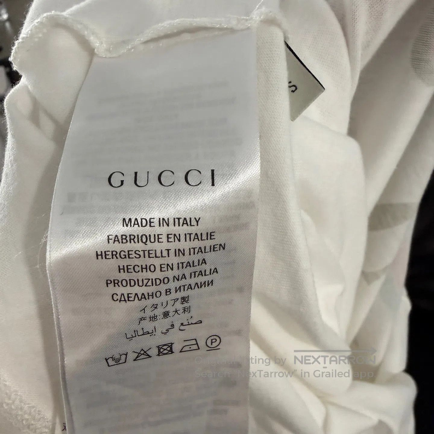 Gucci Guicci Cat short-sleeve with belt| Size US S / EU 44-46 / 1 - 5 Thumbnail