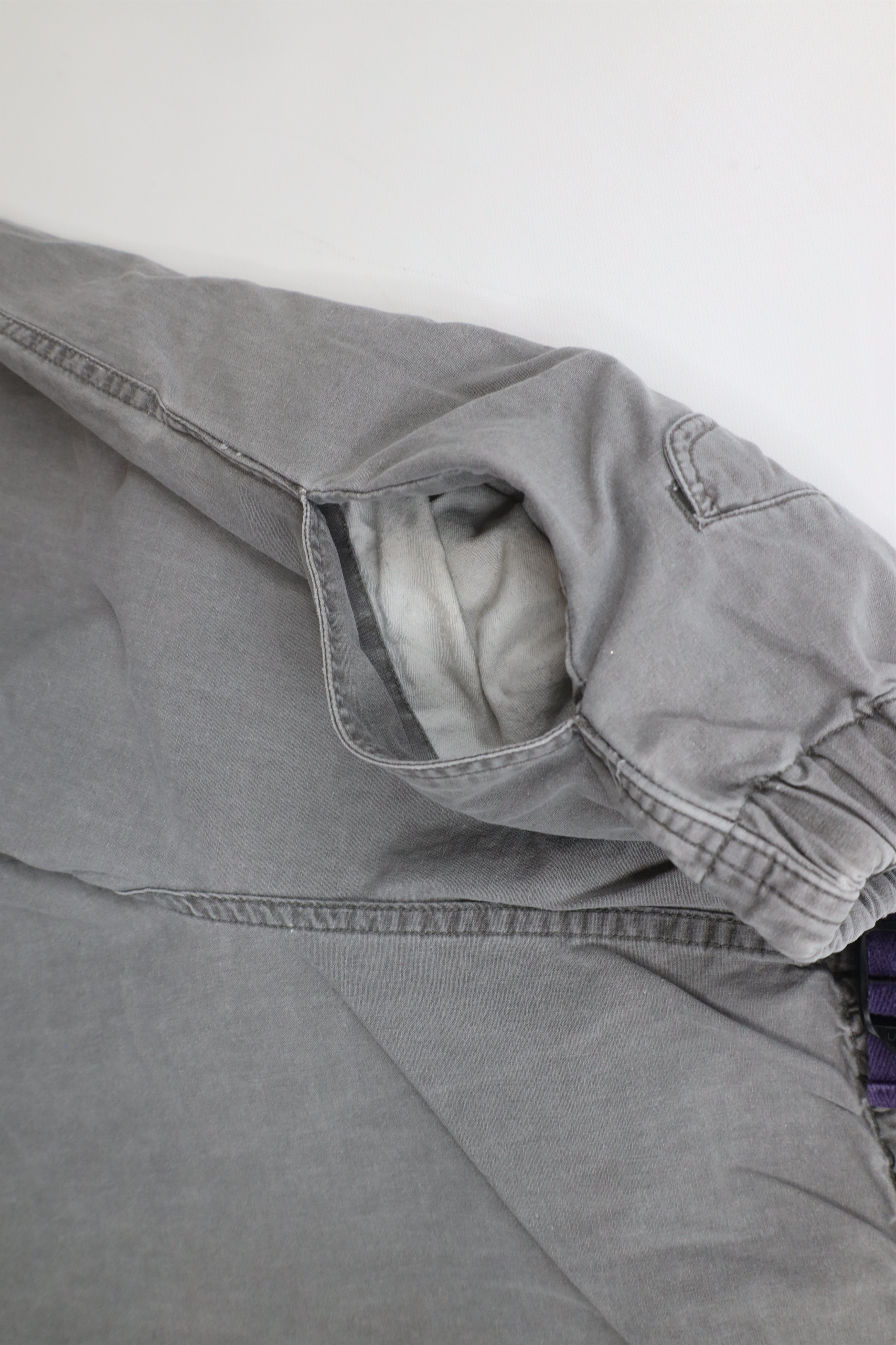 Vintage Vintage 90s Streetwear Stonewash Belted Joggers Pants Gray Size US 36 / EU 52 - 9 Thumbnail