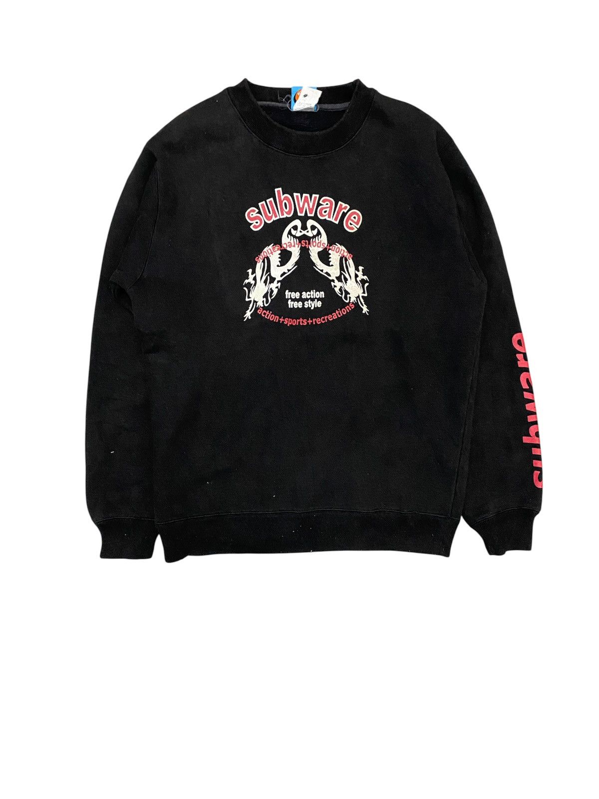 Subware 🔥1990s Subware Recon dragon sweatshirt Size US M / EU 48-50 / 2 - 1 Thumbnail