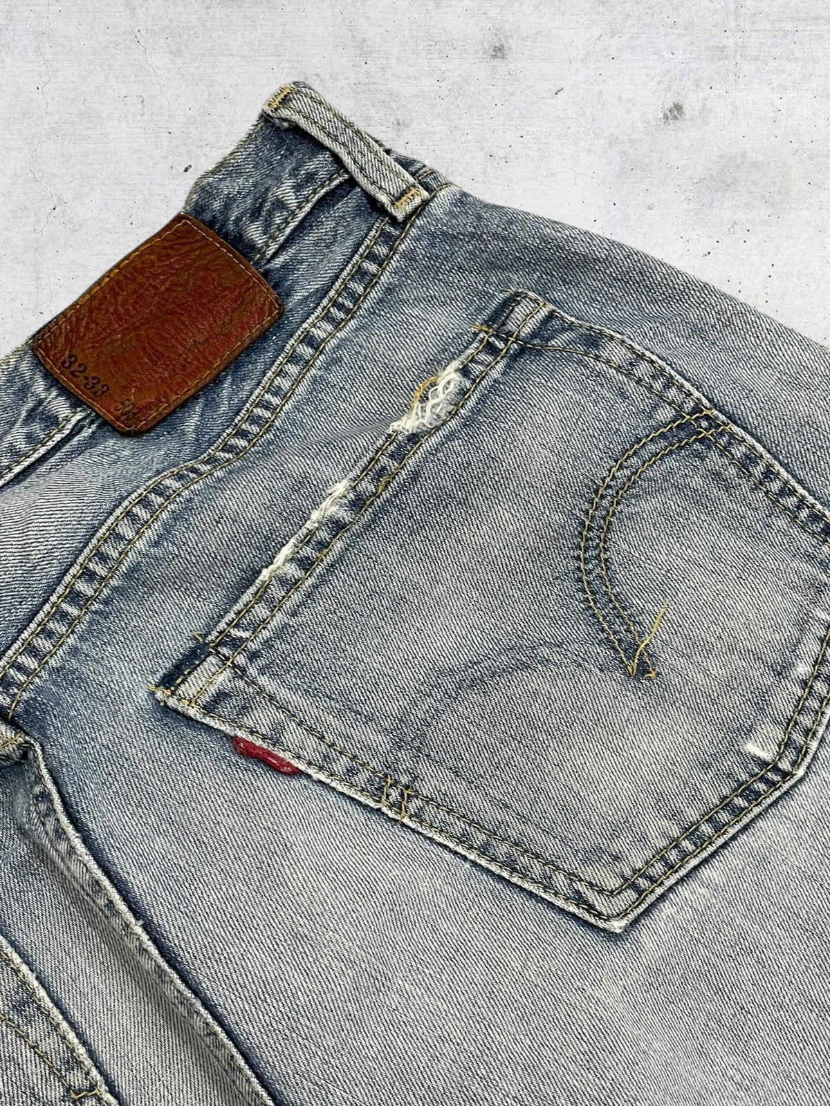 Levi's Vintage Clothing VINTAGE 503 LEVIS USA DESIGNER 90S OLD DISTRESSED OG DENIM Size US 31 - 16 Thumbnail