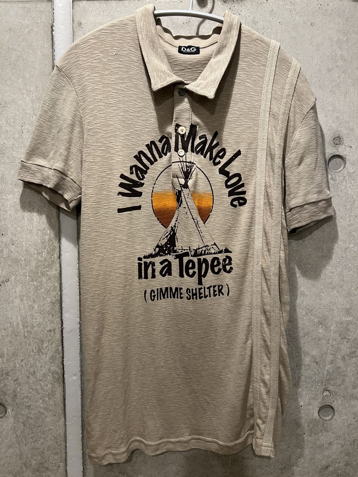 Dolce & Gabbana D&G Make Love Polo Size US M / EU 48-50 / 2 - 1 Thumbnail