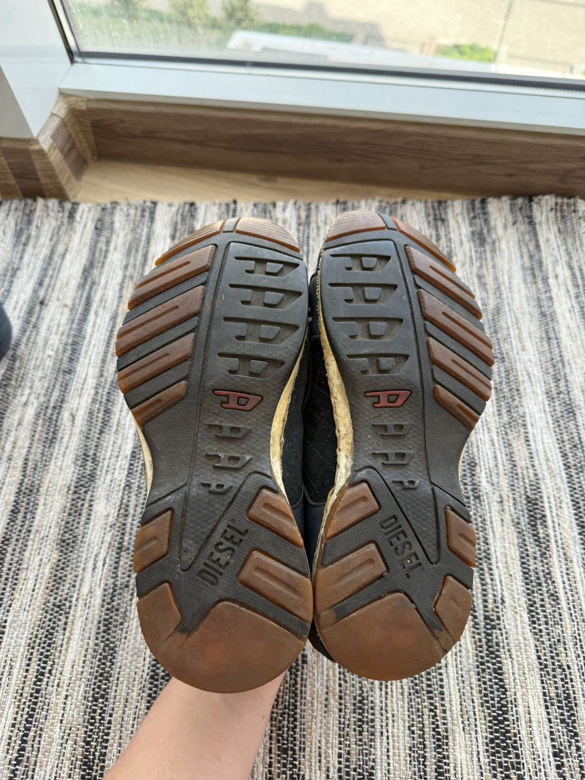 Diesel RARE VINTAGE 90s DIESEL KRYPTON SNEAKERS MEN’S DISTRESSED Size US 8.5 / EU 41-42 - 20 Thumbnail