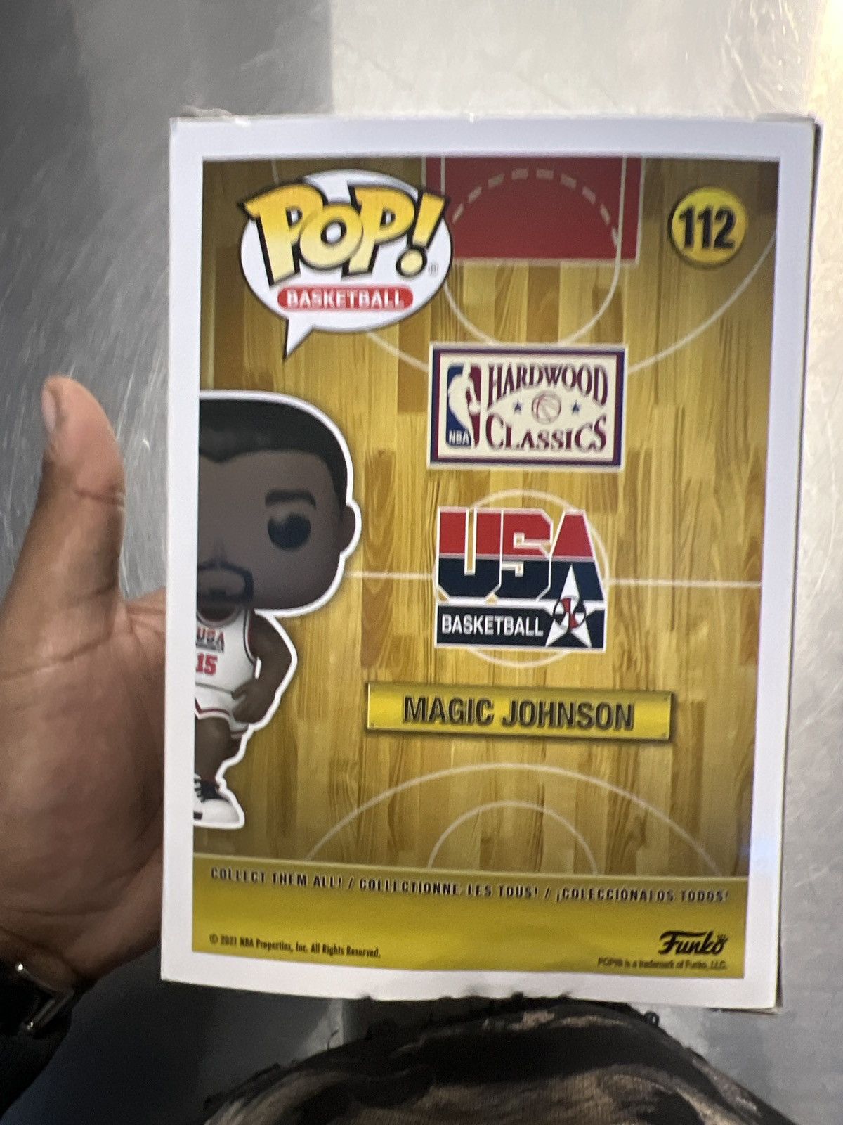 NBA Pop rocks USA Olympics magic Johnson Size ONE SIZE - 2 Thumbnail