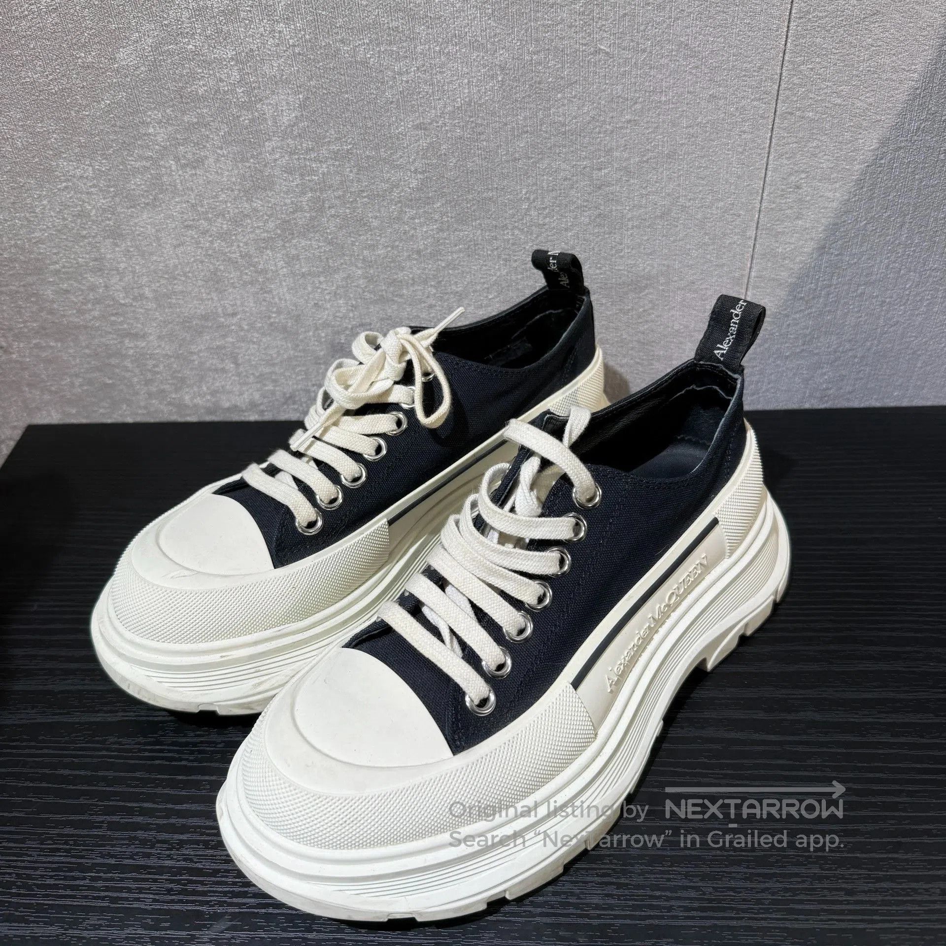 Alexander McQueen Alexander McQueen Thick Sole Canvas Shoes. Size US 6.5 / IT 36.5 - 1 Thumbnail