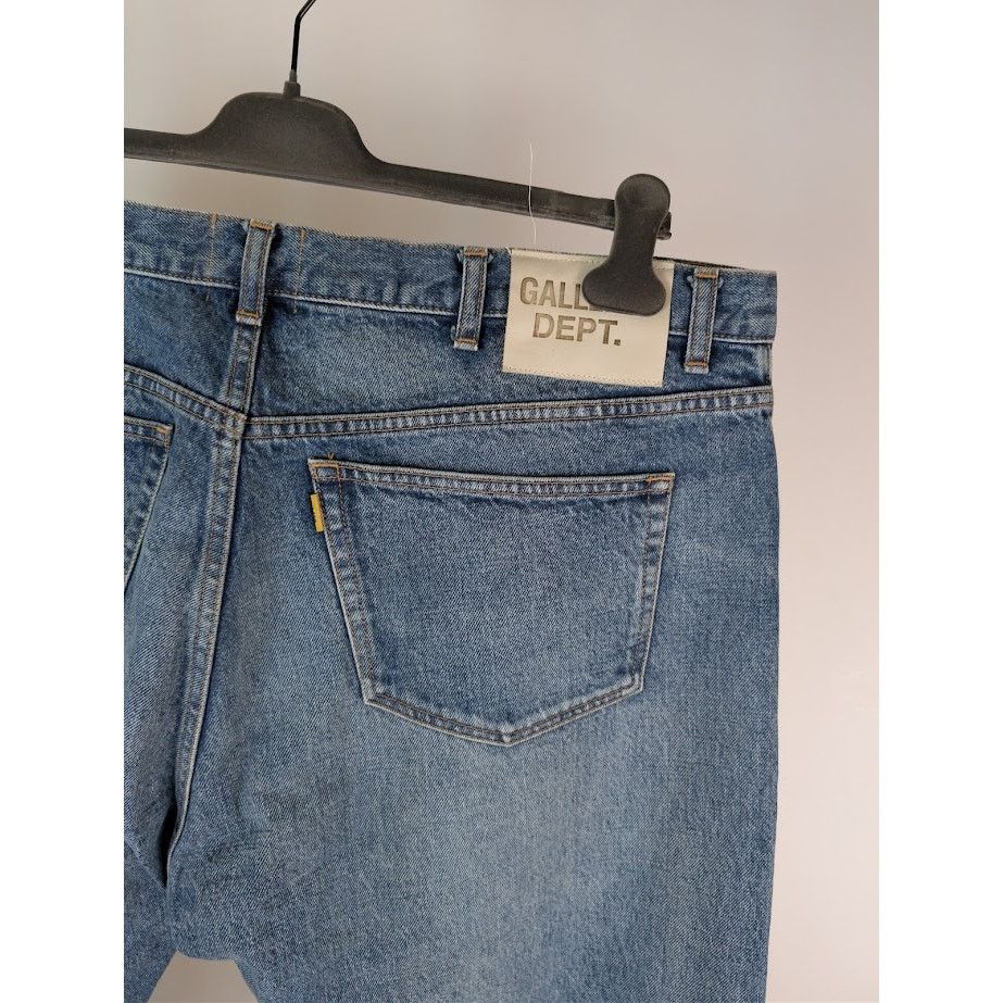 Gallery Dept. o1rshd1 Denim Jeans in Indigo Blue Size US 40 / EU 56 - 13 Thumbnail