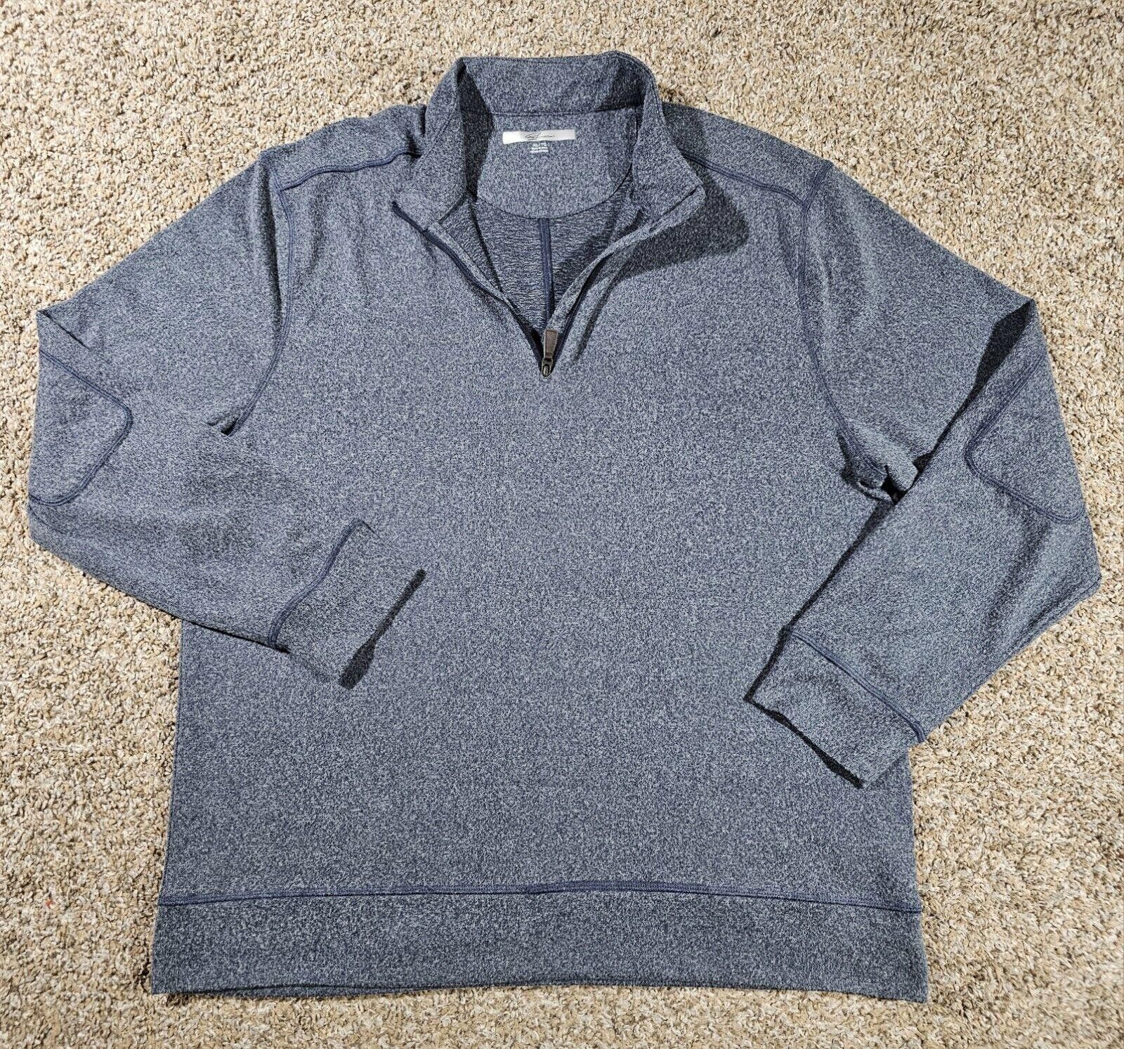 Greg Norman Greg Norman 1/4 Zip Pullover Gray Sweater Mens XL Golf Size US XL / EU 56 / 4 - 1 Thumbnail
