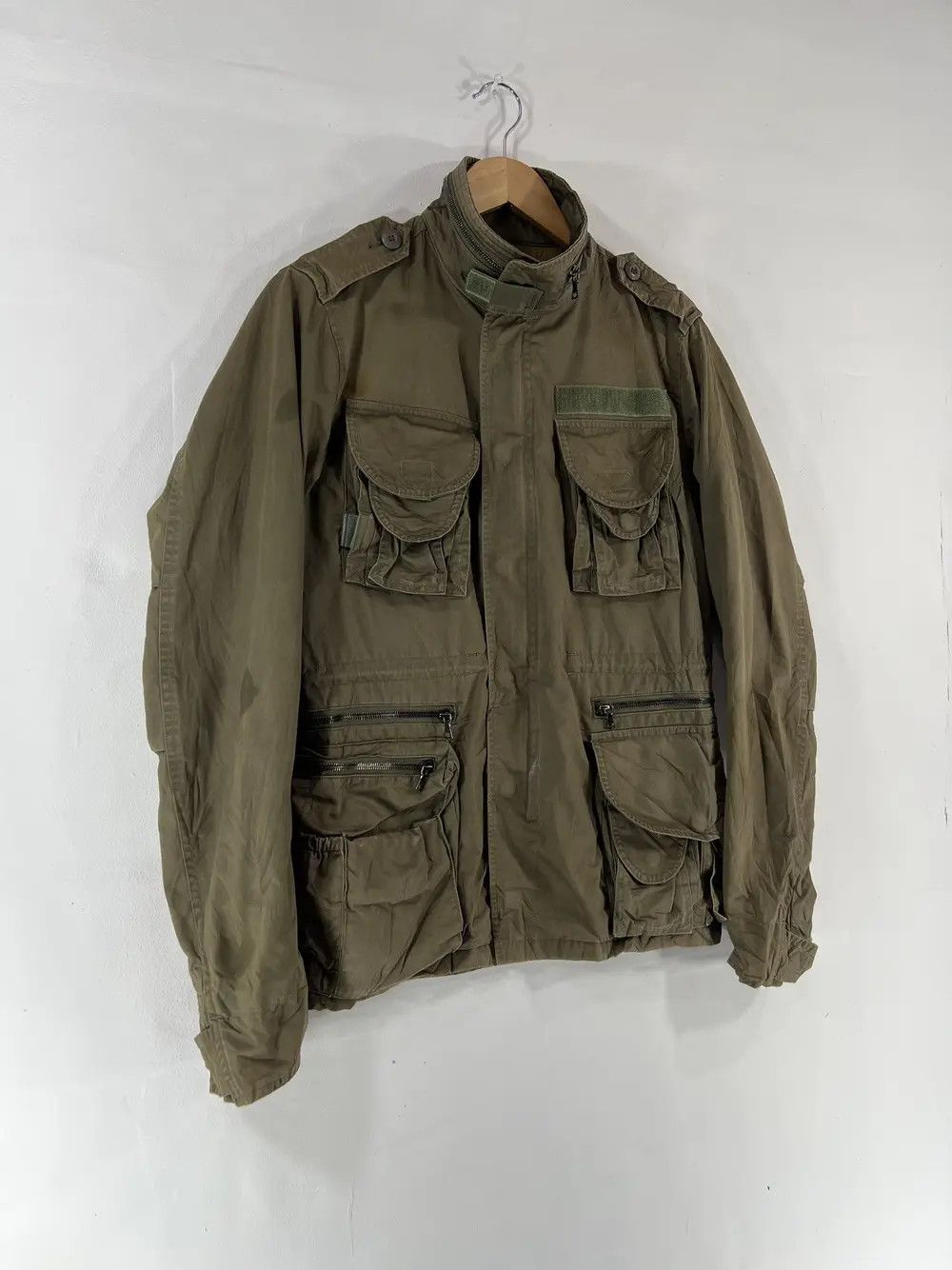 Hysteric Glamour × Japanese Brand Vintage 90's Hysteric Glamour Army Jacket Size US S / EU 44-46 / 1 - 12 Thumbnail