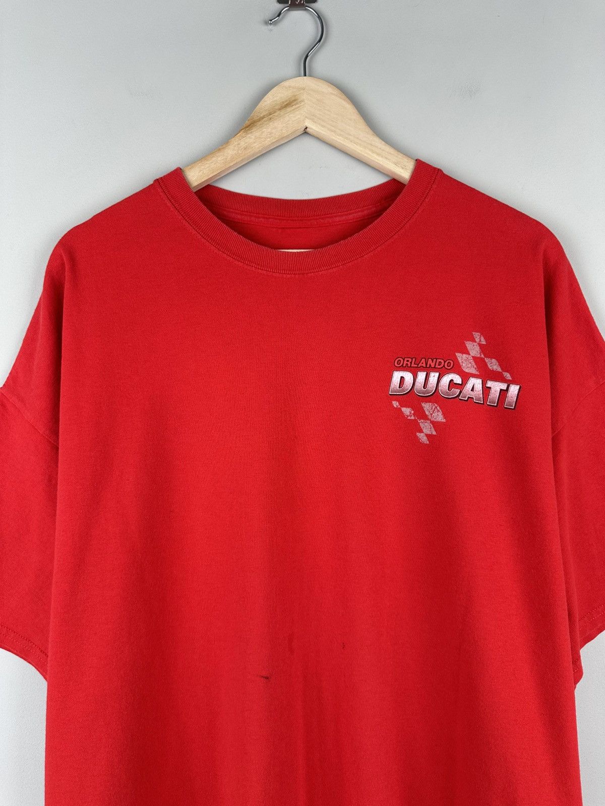 Ducati 90s Vintage Ducati Box Logo Tee Size US XL / EU 56 / 4 - 3 Thumbnail